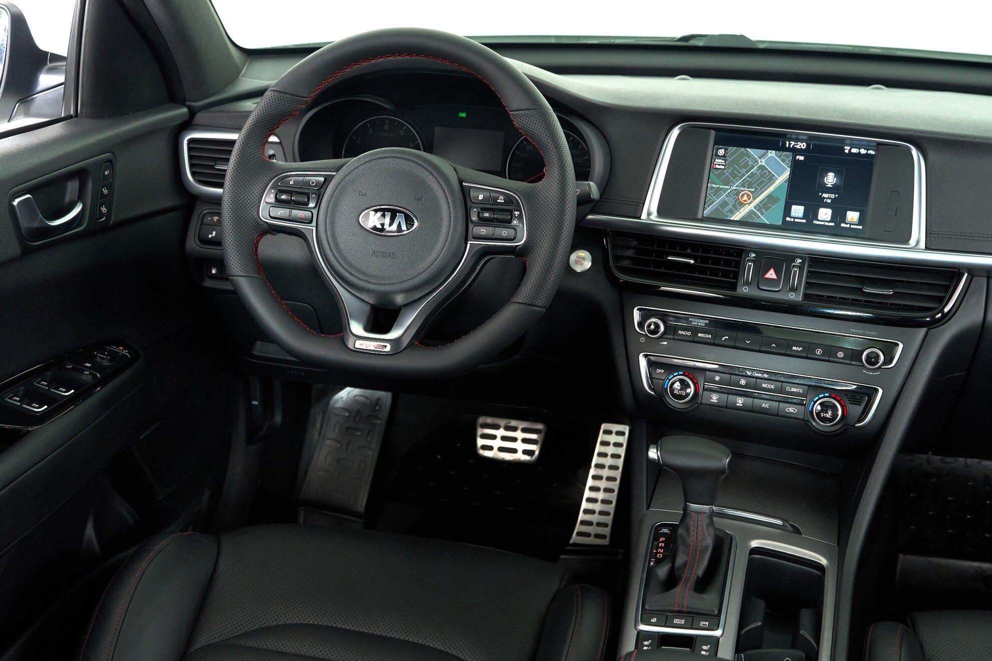 Kia Optima 2017, белый