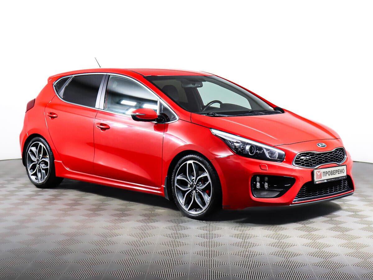 Kia Ceed GT 2018, красный