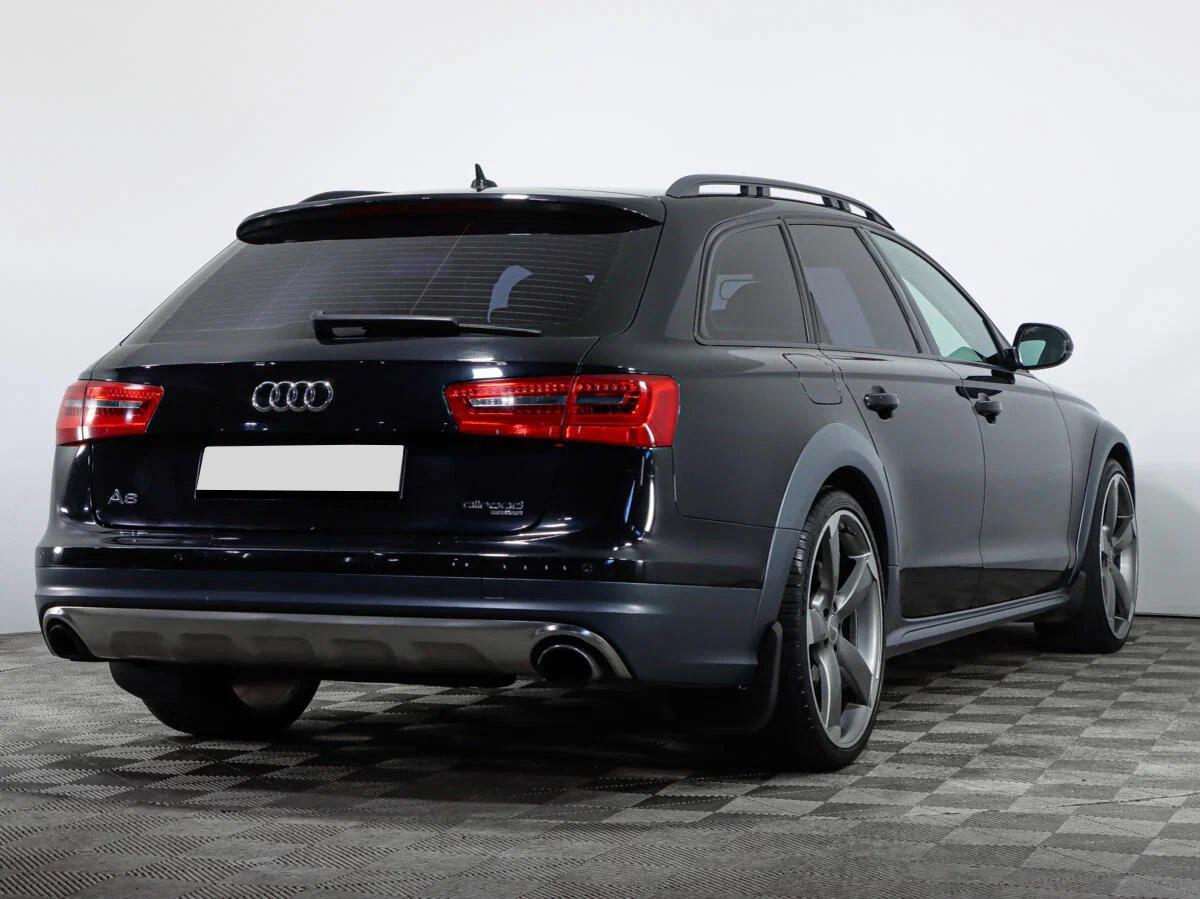 Audi A6 allroad 2014, черный