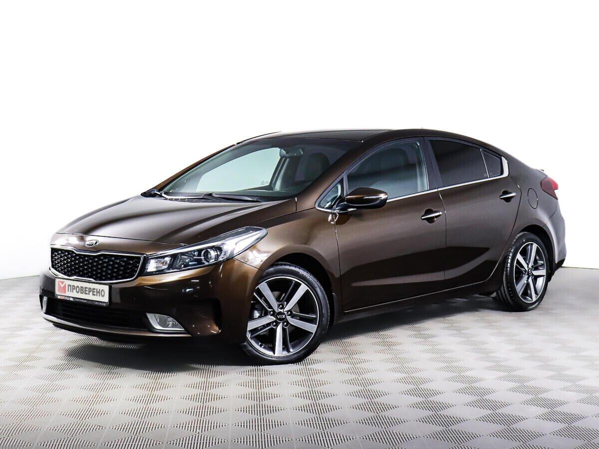 Kia Cerato 2018, коричневый
