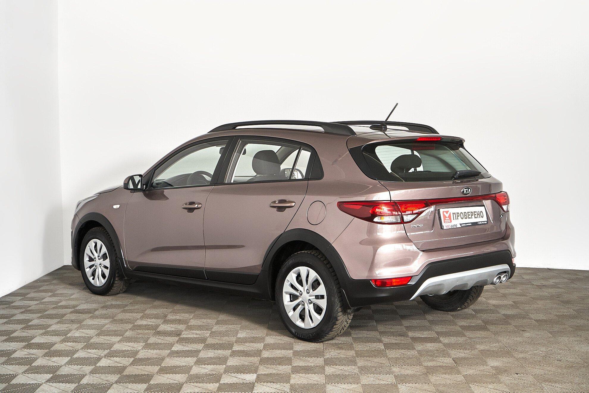 Kia Rio X-Line 2018, коричневый