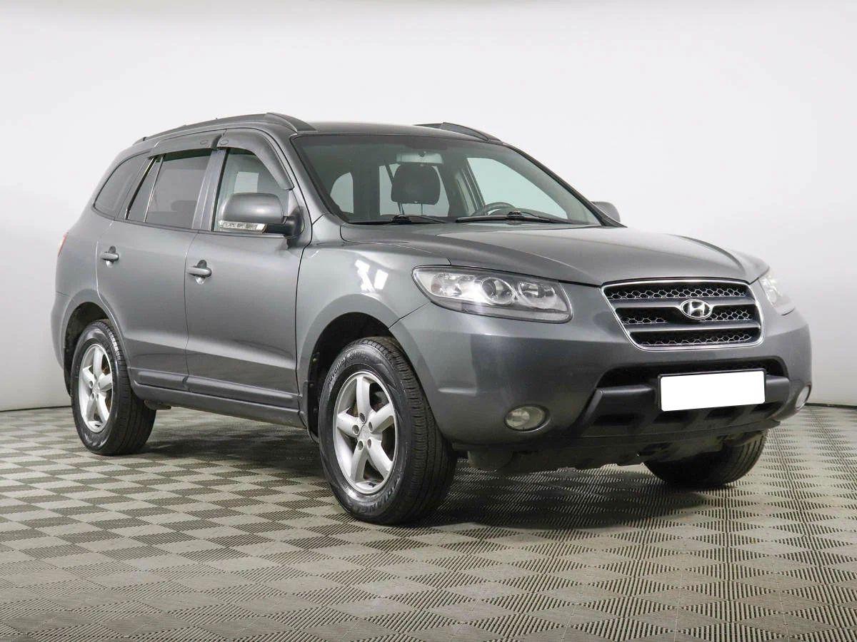 Hyundai Santa Fe 2008, серый