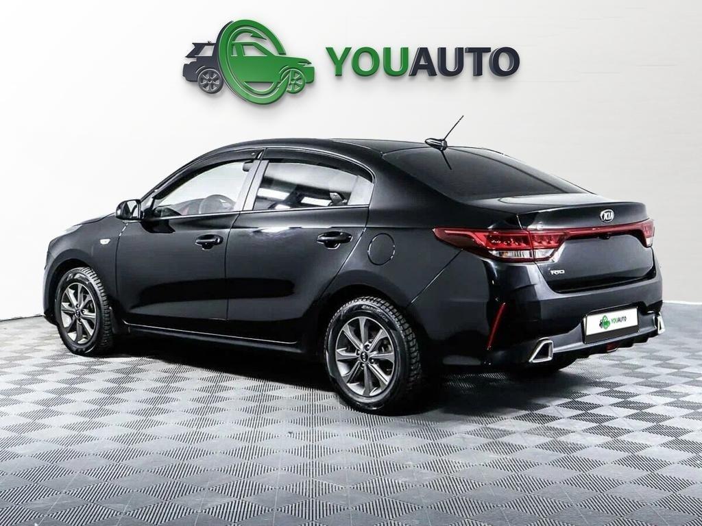 Kia Rio 2021, черный