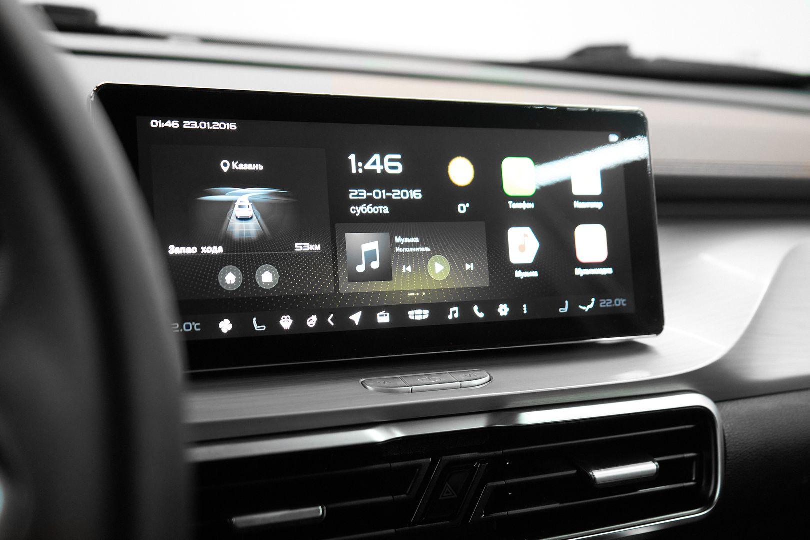 Geely Coolray 2024, черный