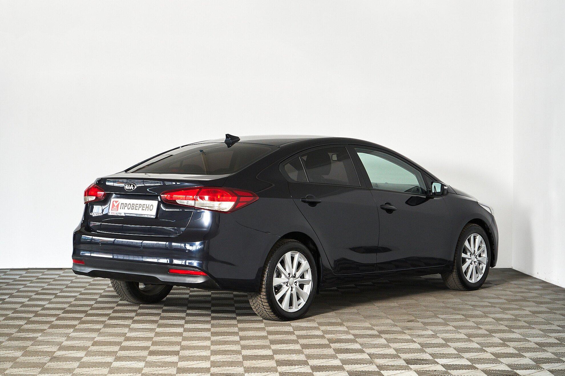 Kia Cerato 2017, синий