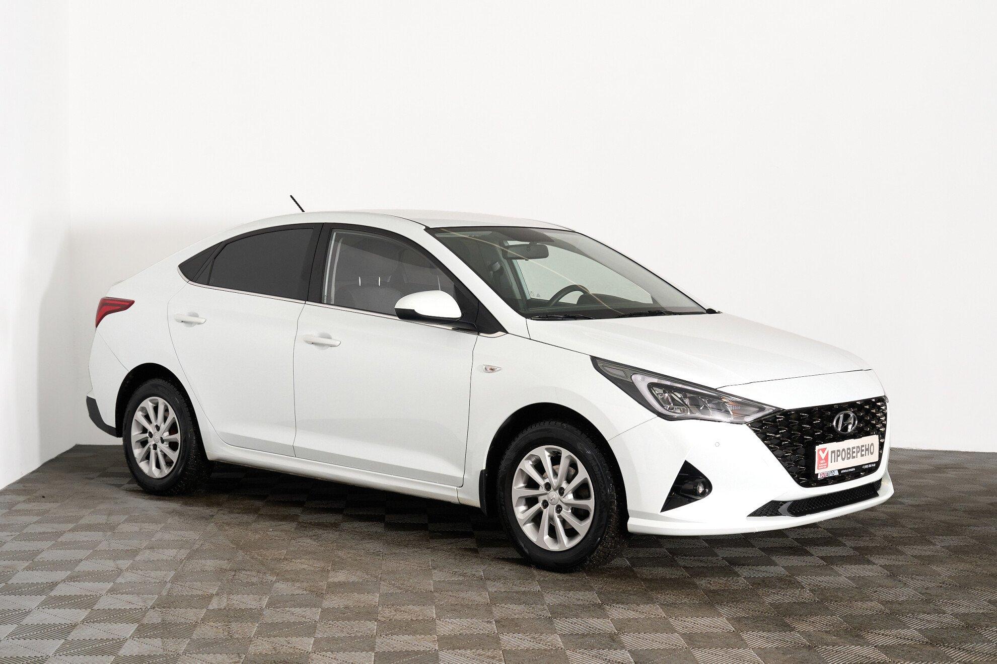 Hyundai Solaris 2020, белый
