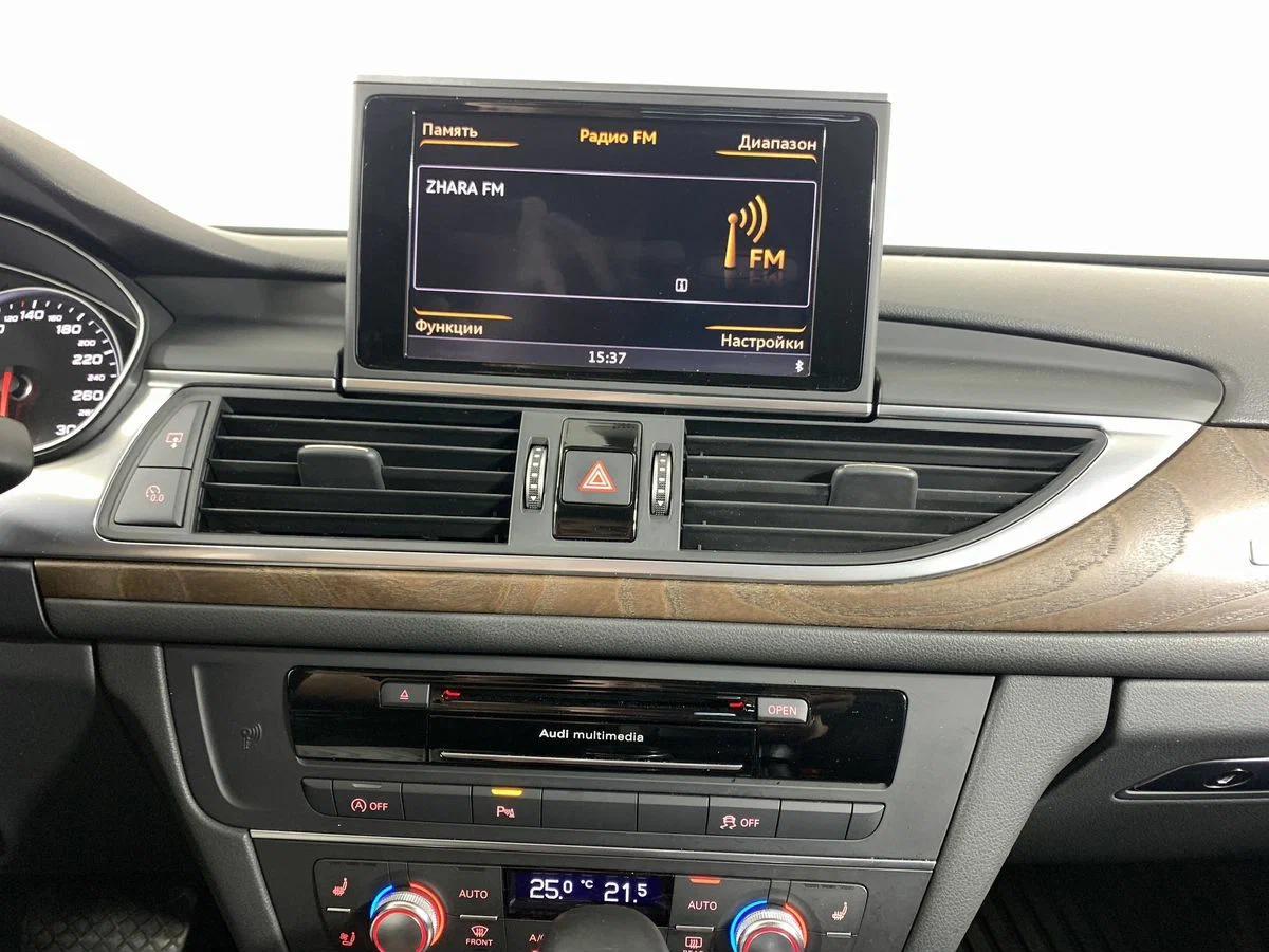 Audi A6 2017, серебряный