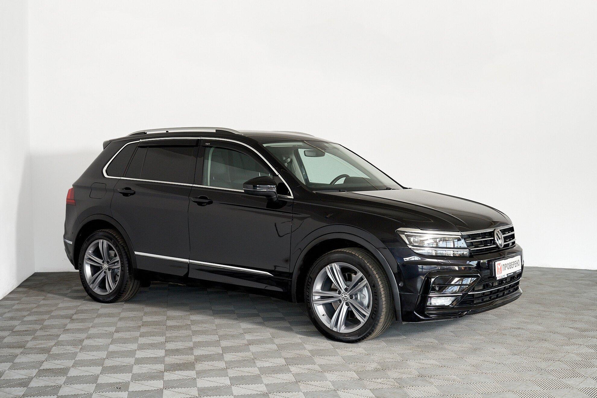 Volkswagen Tiguan 2018, черный