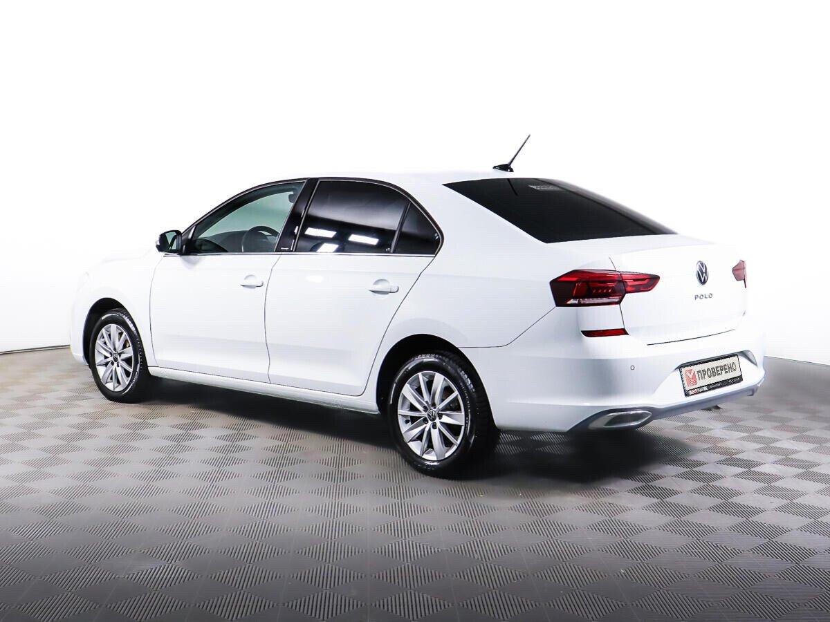 Volkswagen Polo 2021, белый