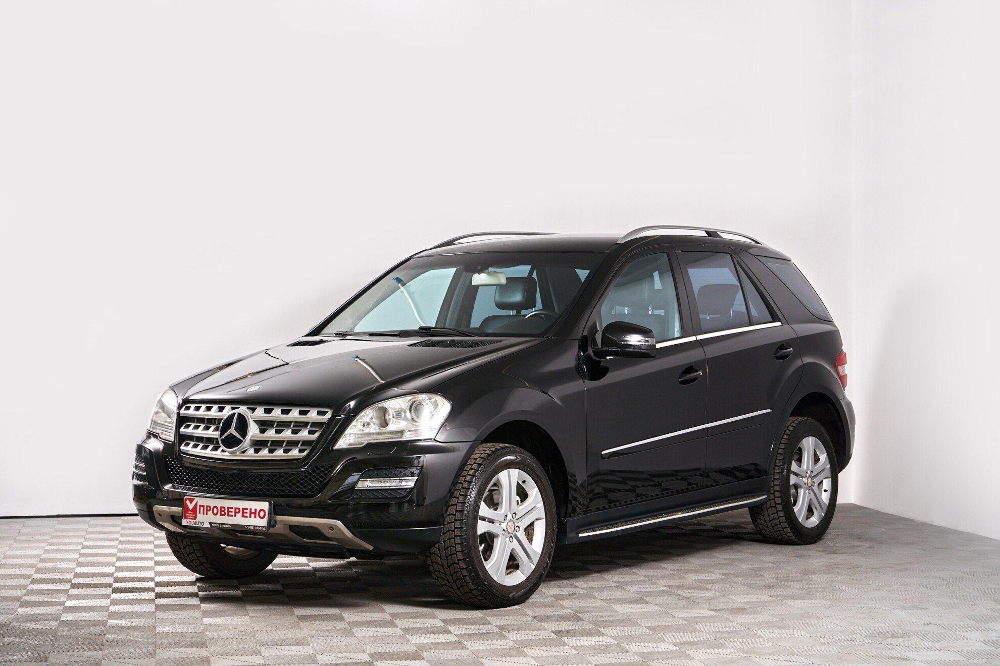 Mercedes-Benz M-Класс 2011, черный