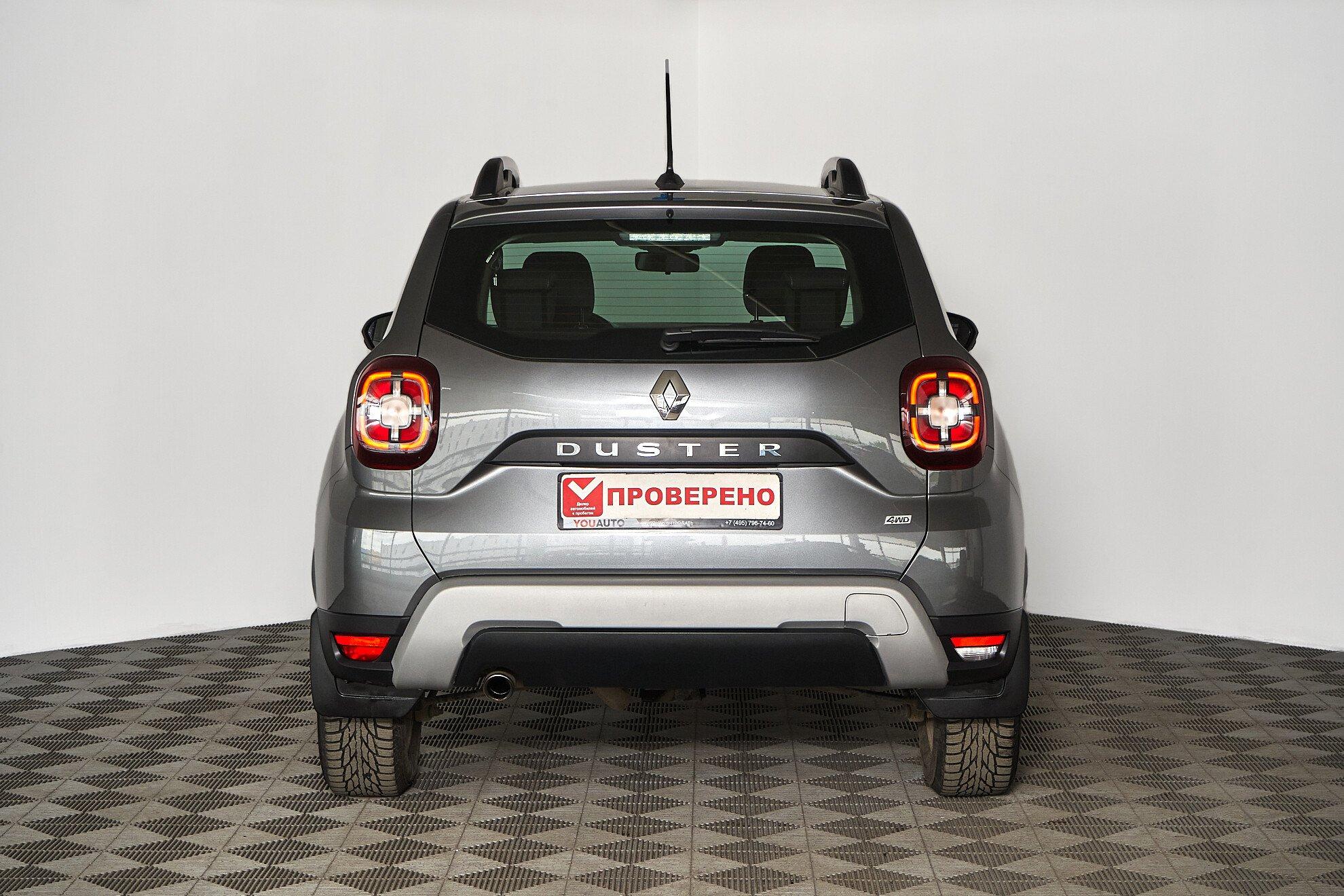 Renault Duster 2022, серый