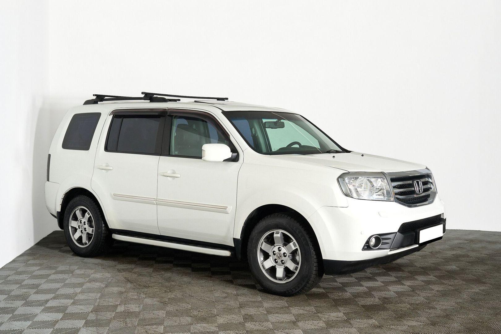 Honda Pilot 2013, белый