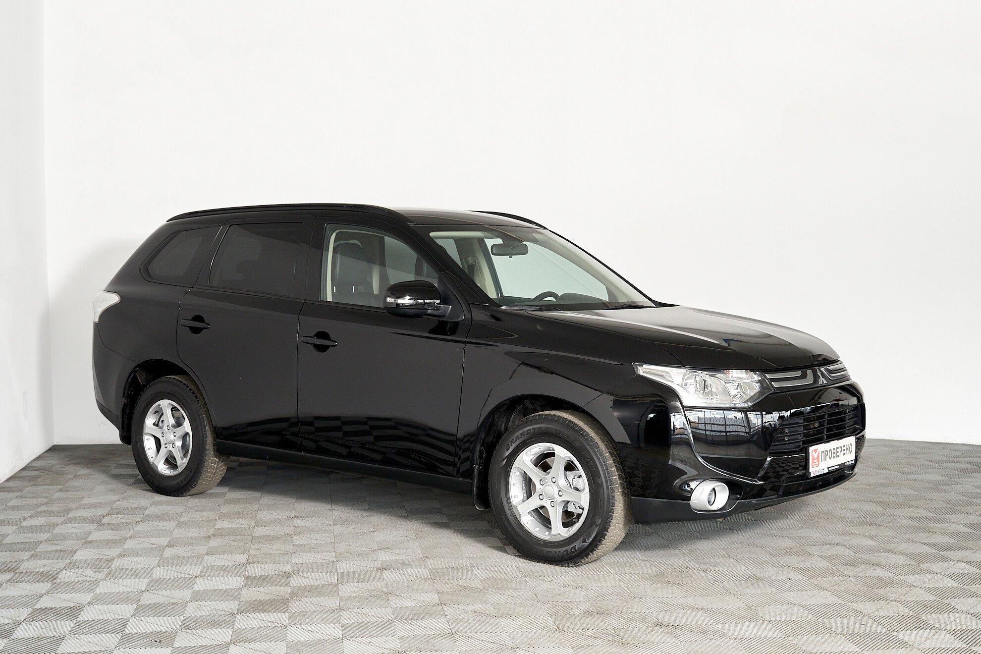 Mitsubishi Outlander 2012, черный