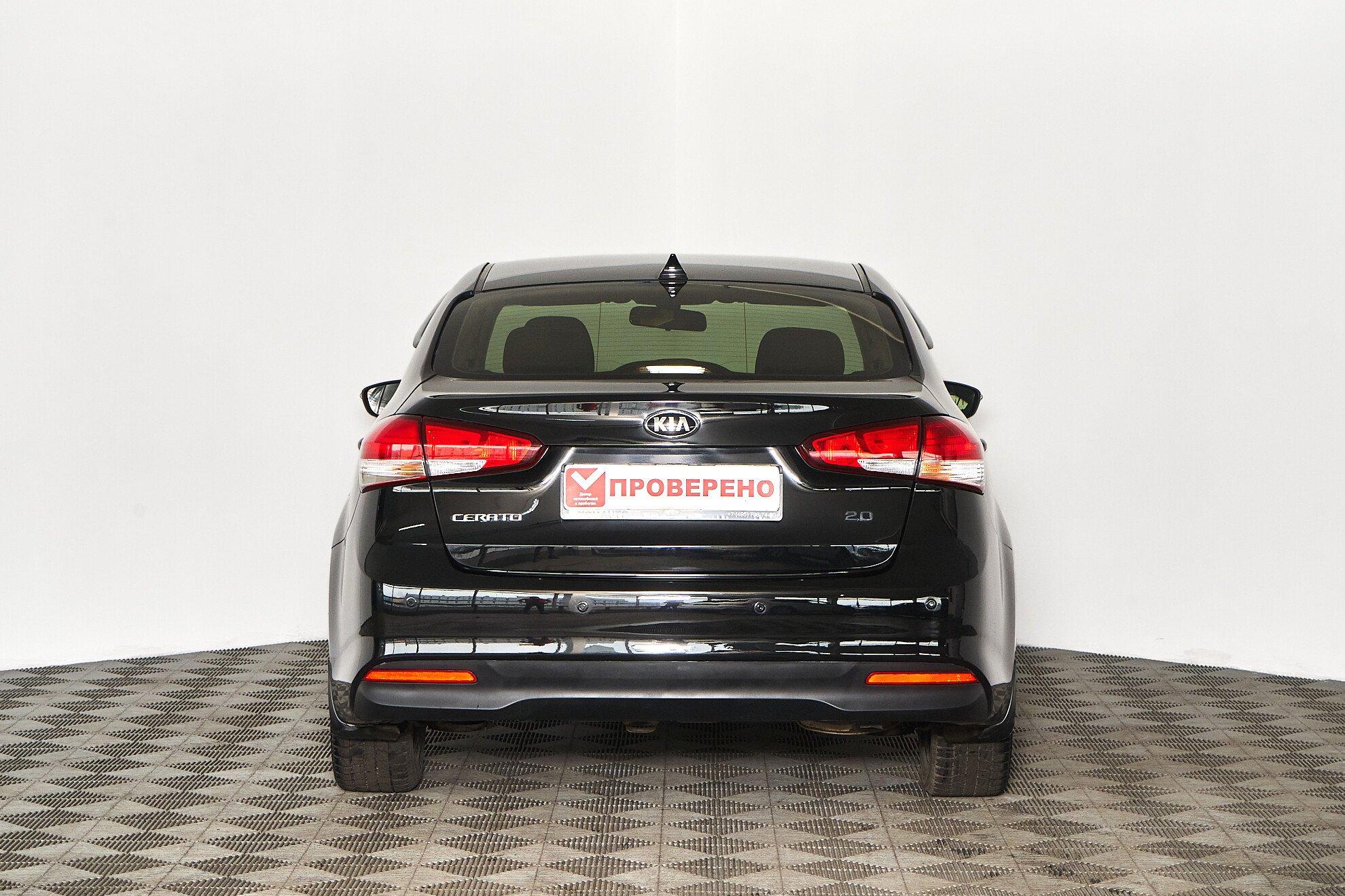 Kia Cerato 2017, черный