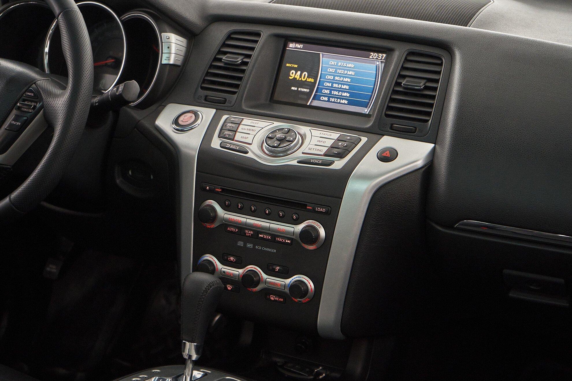 Nissan Murano 2011, черный
