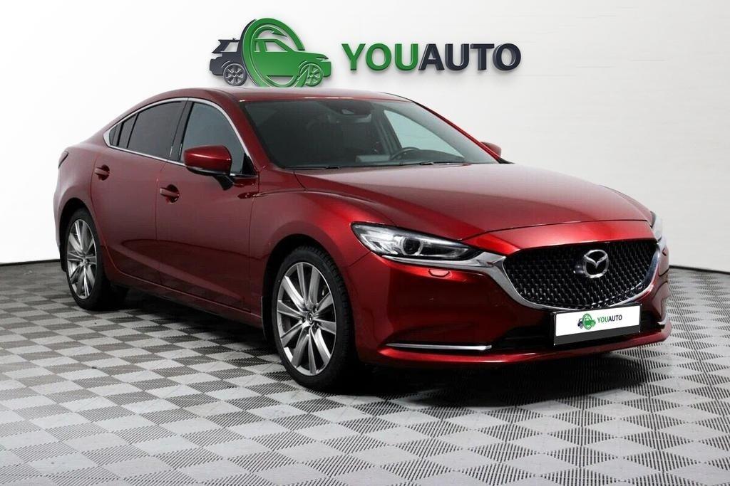 Mazda 6 2020, красный