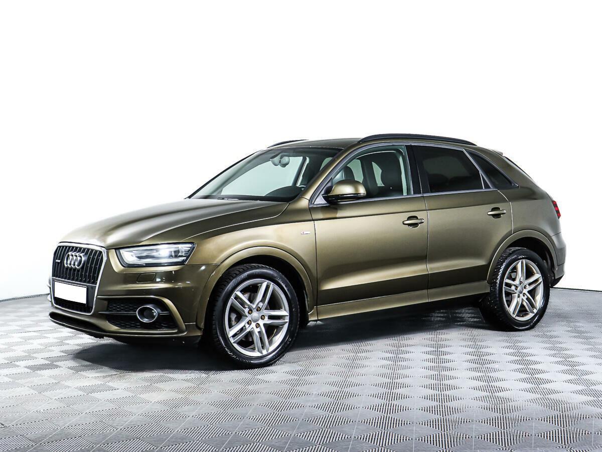 Audi Q3 2014, коричневый