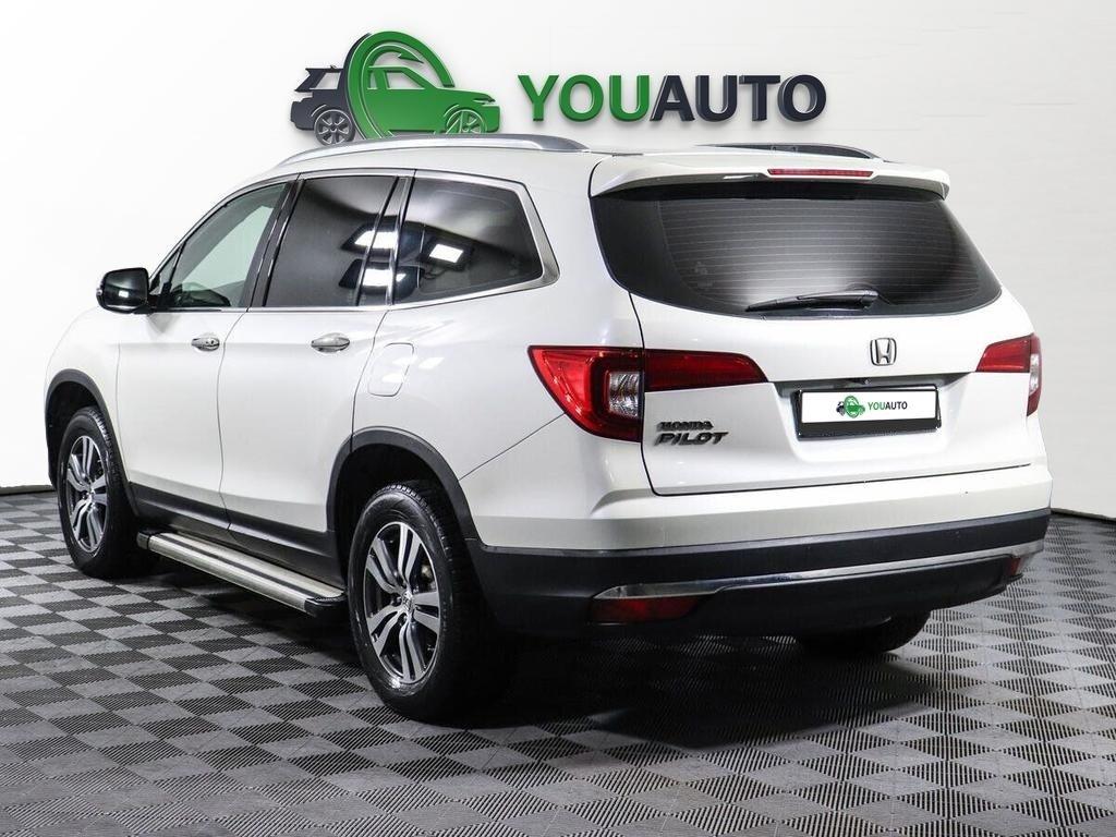 Honda Pilot 2018, белый