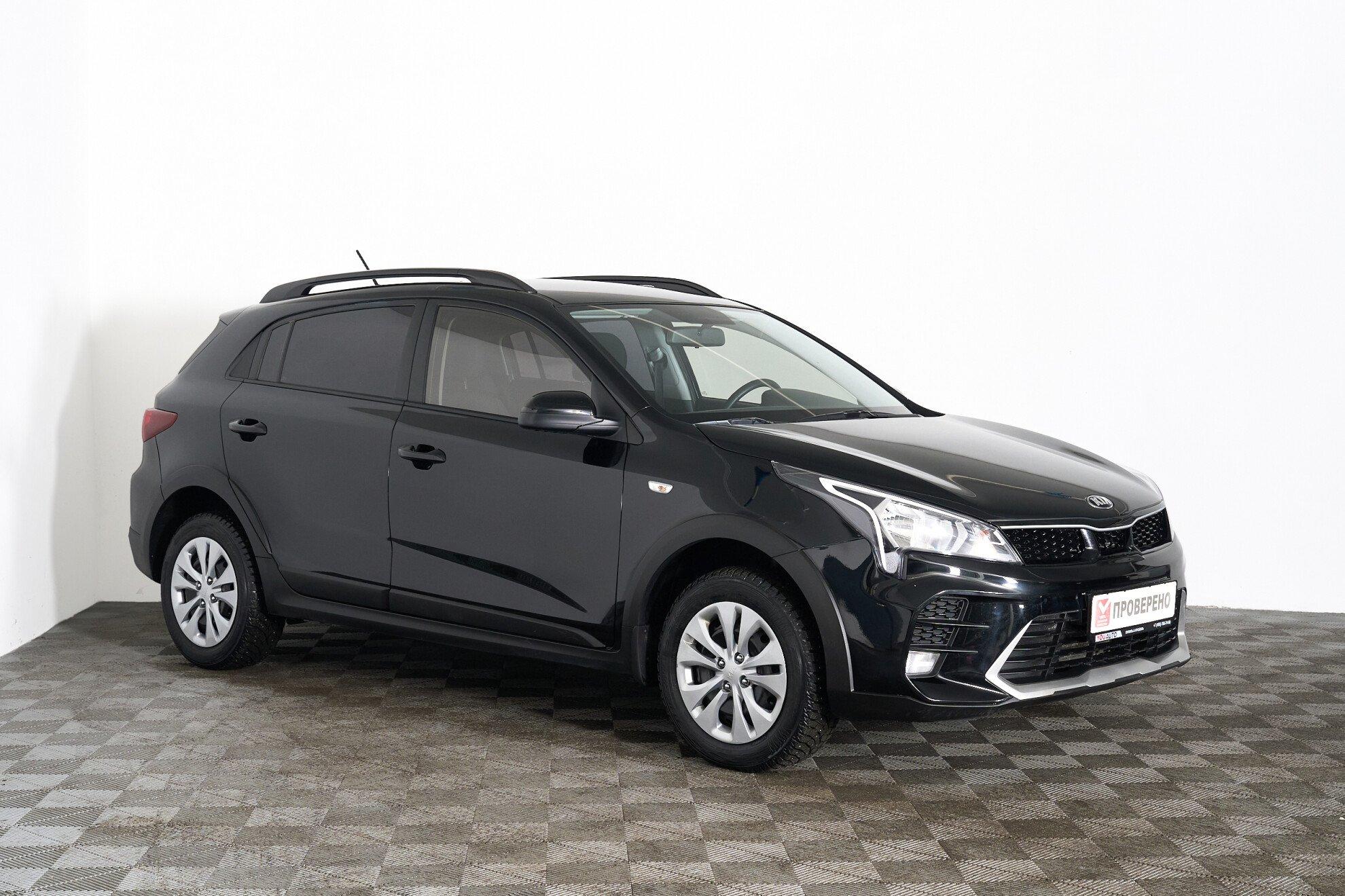 Kia Rio 2021, черный