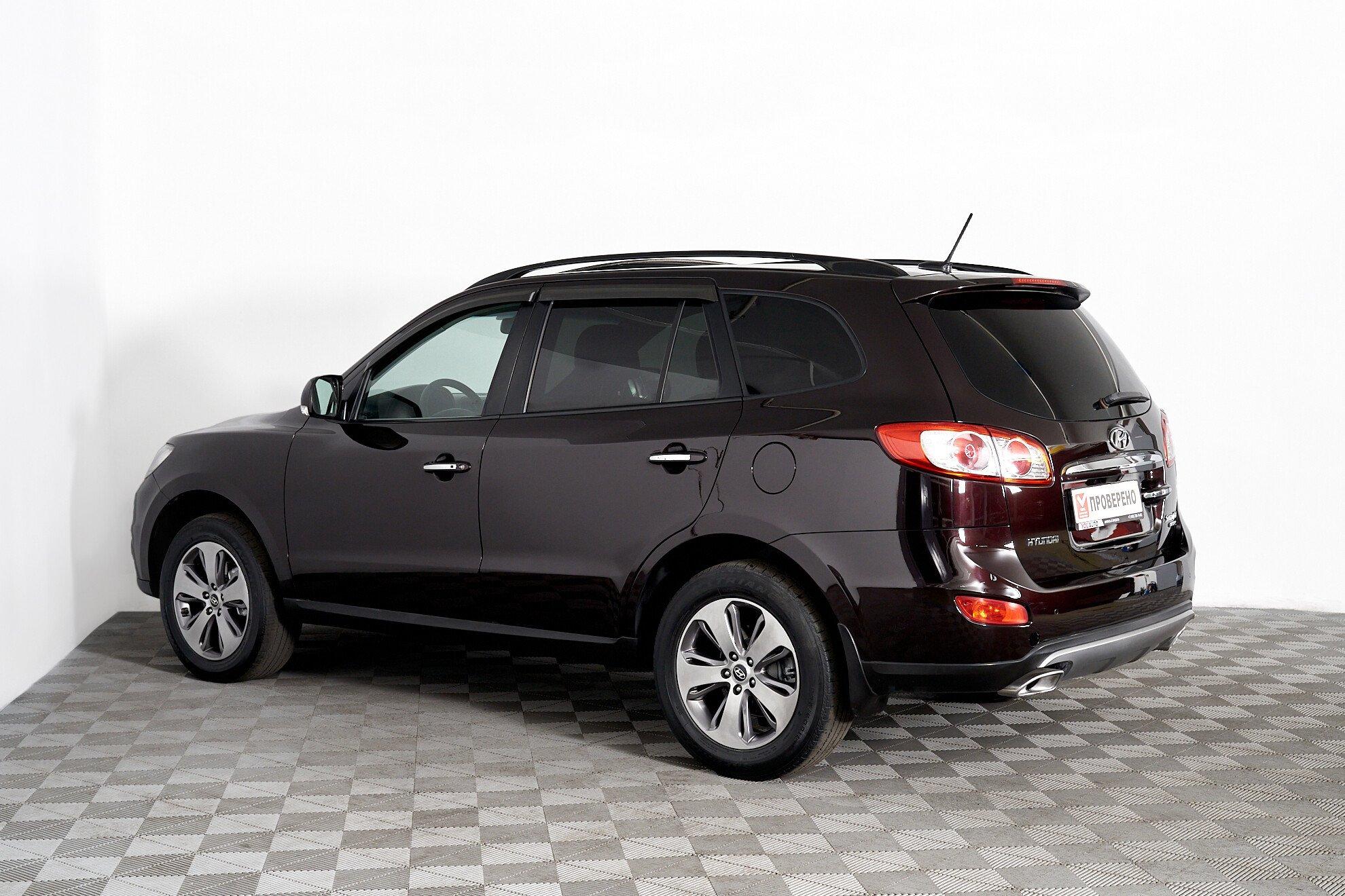 Hyundai Santa Fe 2012, фиолетовый