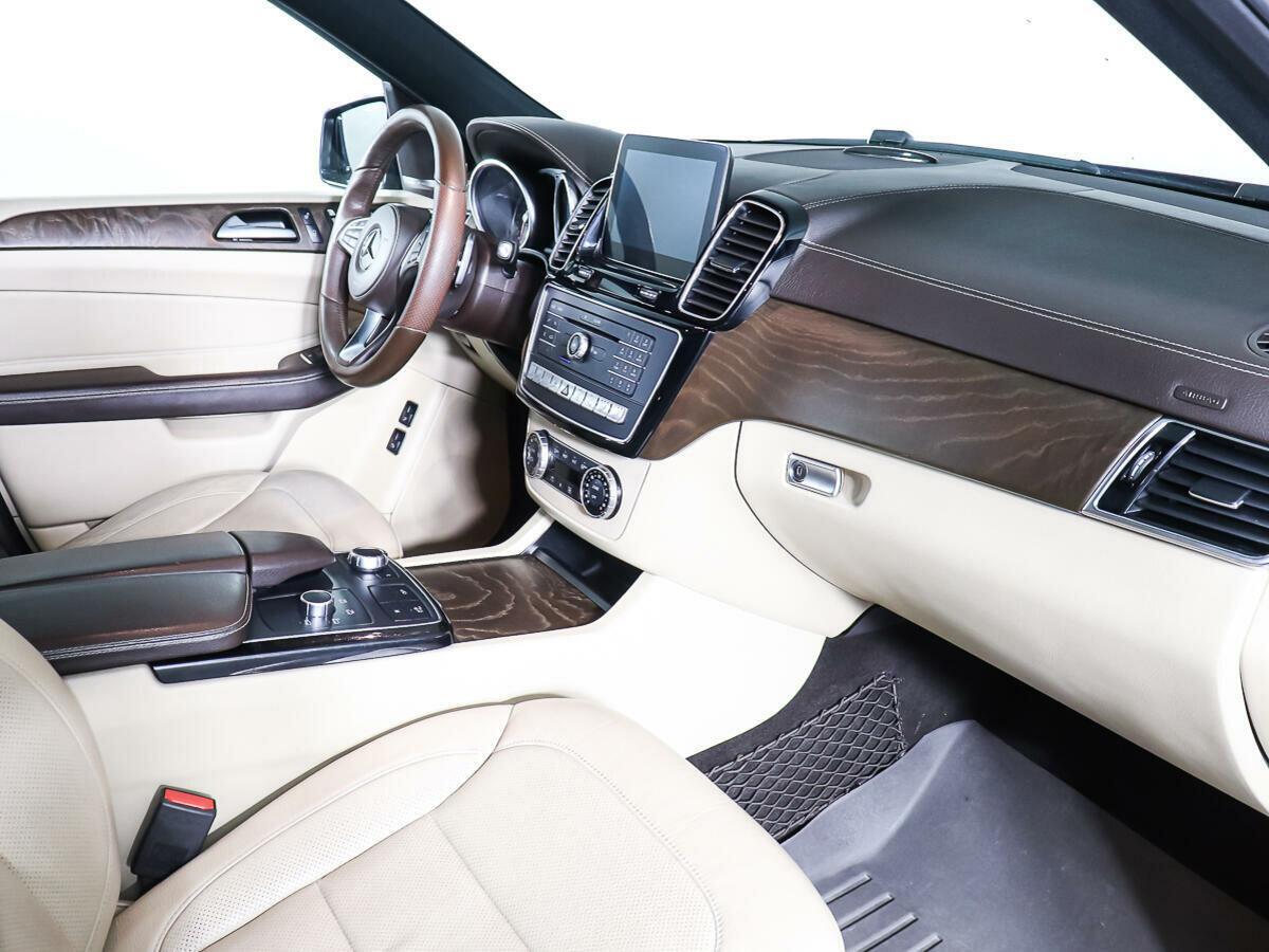 Mercedes-Benz GLS 2016, синий