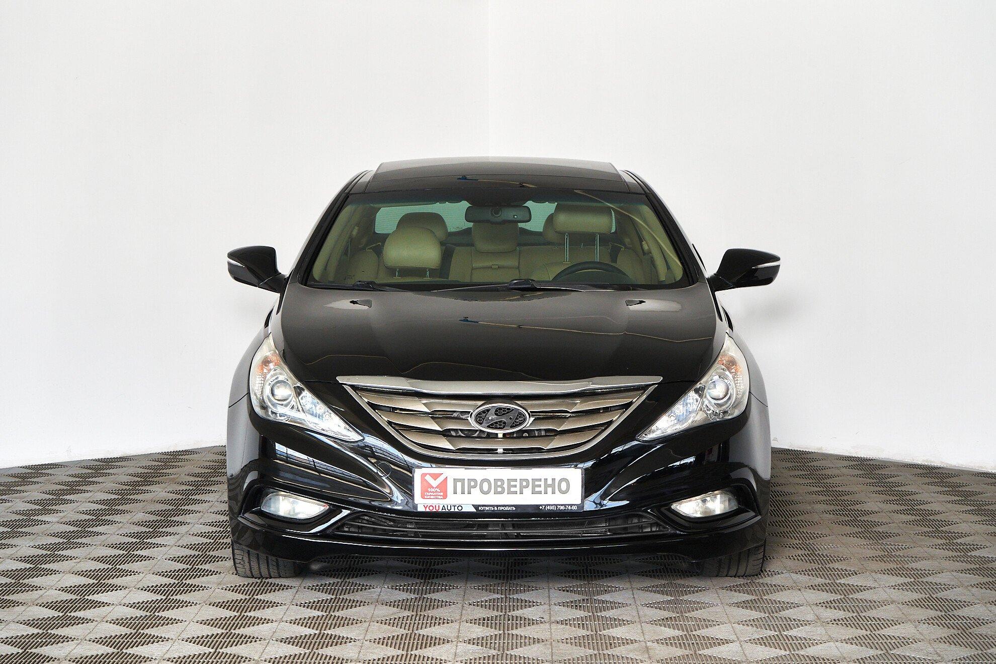 Hyundai Sonata 2012, черный