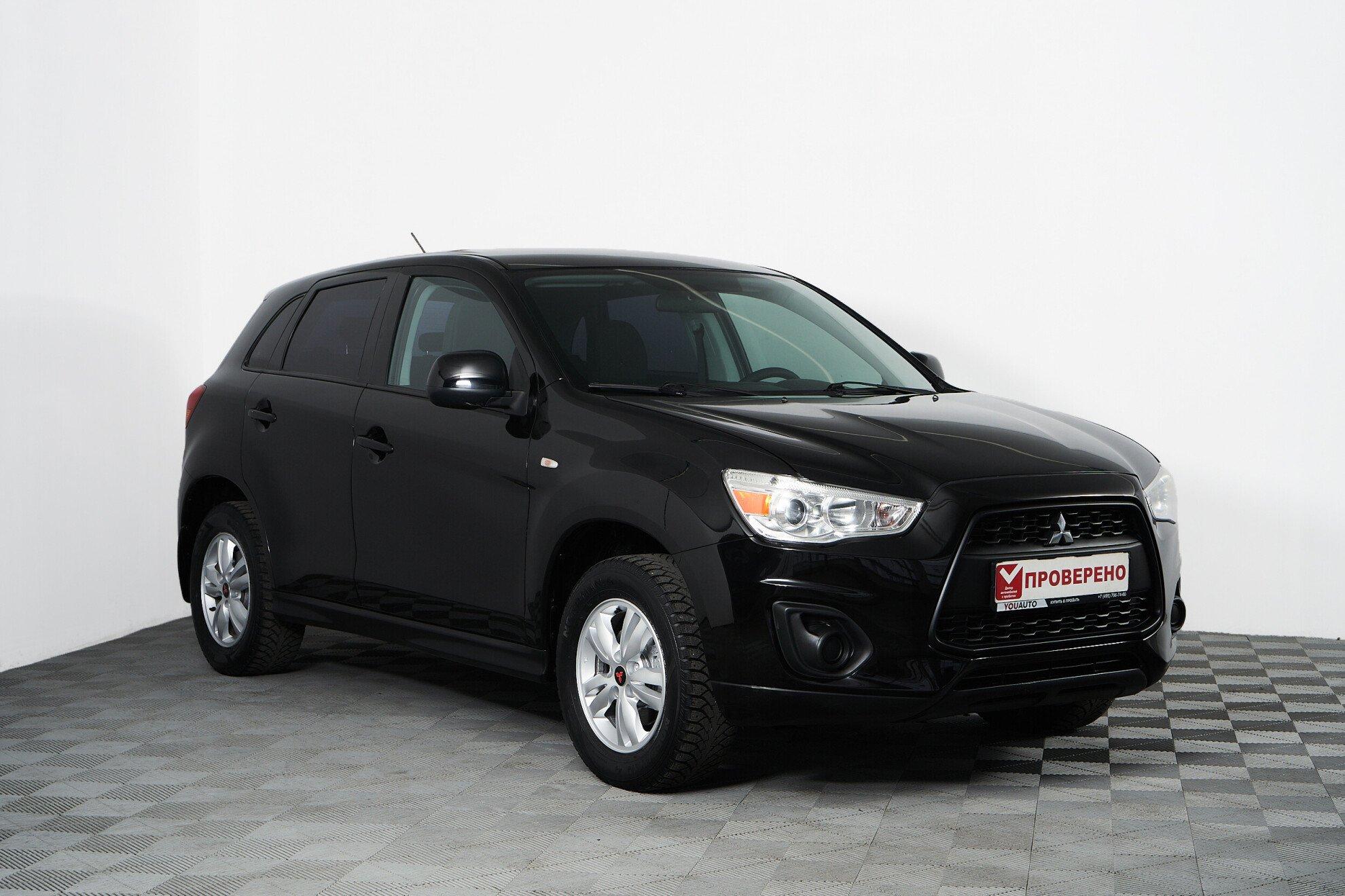 Mitsubishi ASX 2013, черный