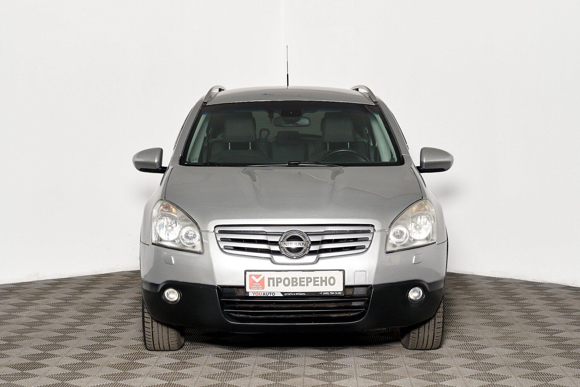 Nissan Qashqai+2 2008, серебряный