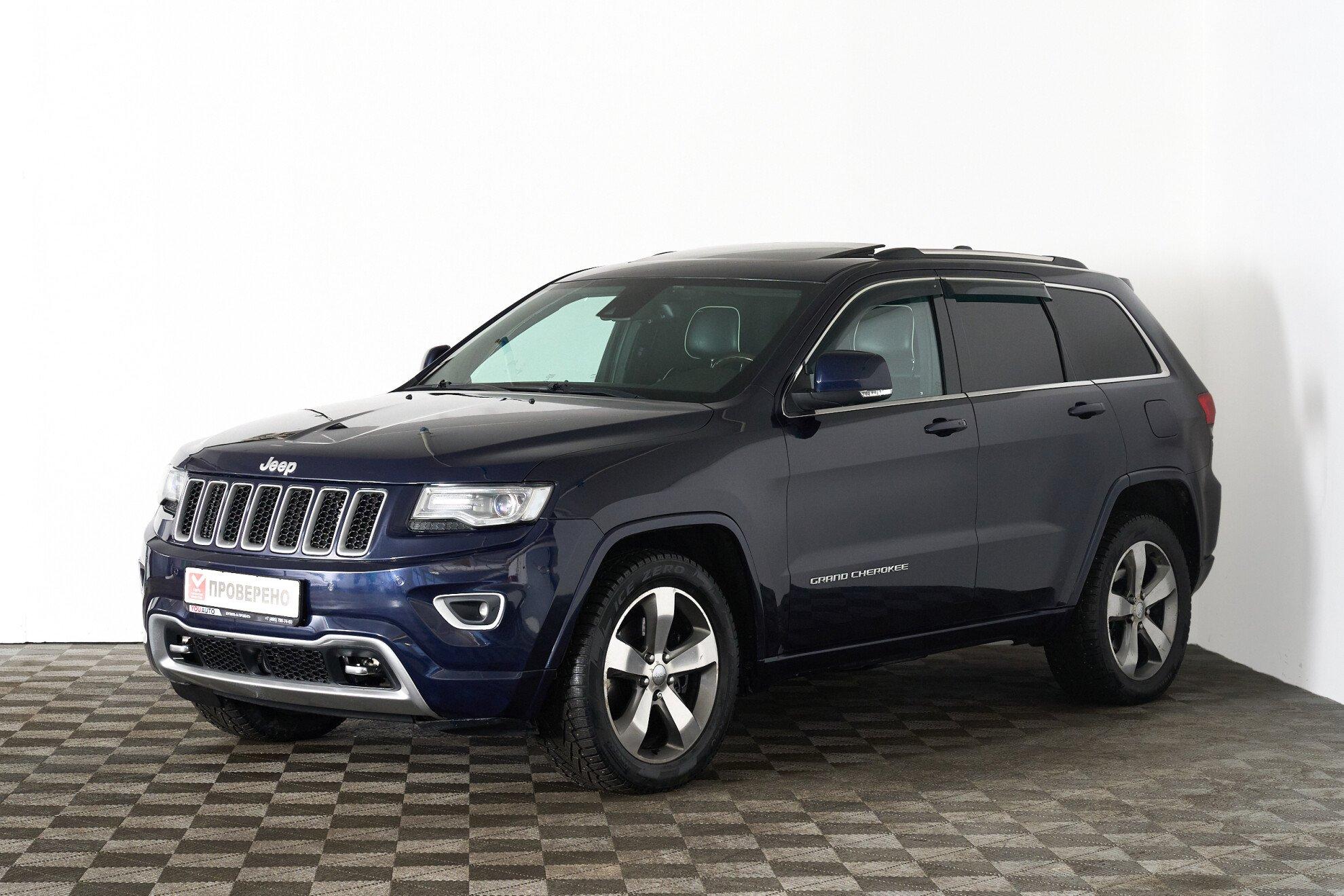 Jeep Grand Cherokee 2013, синий