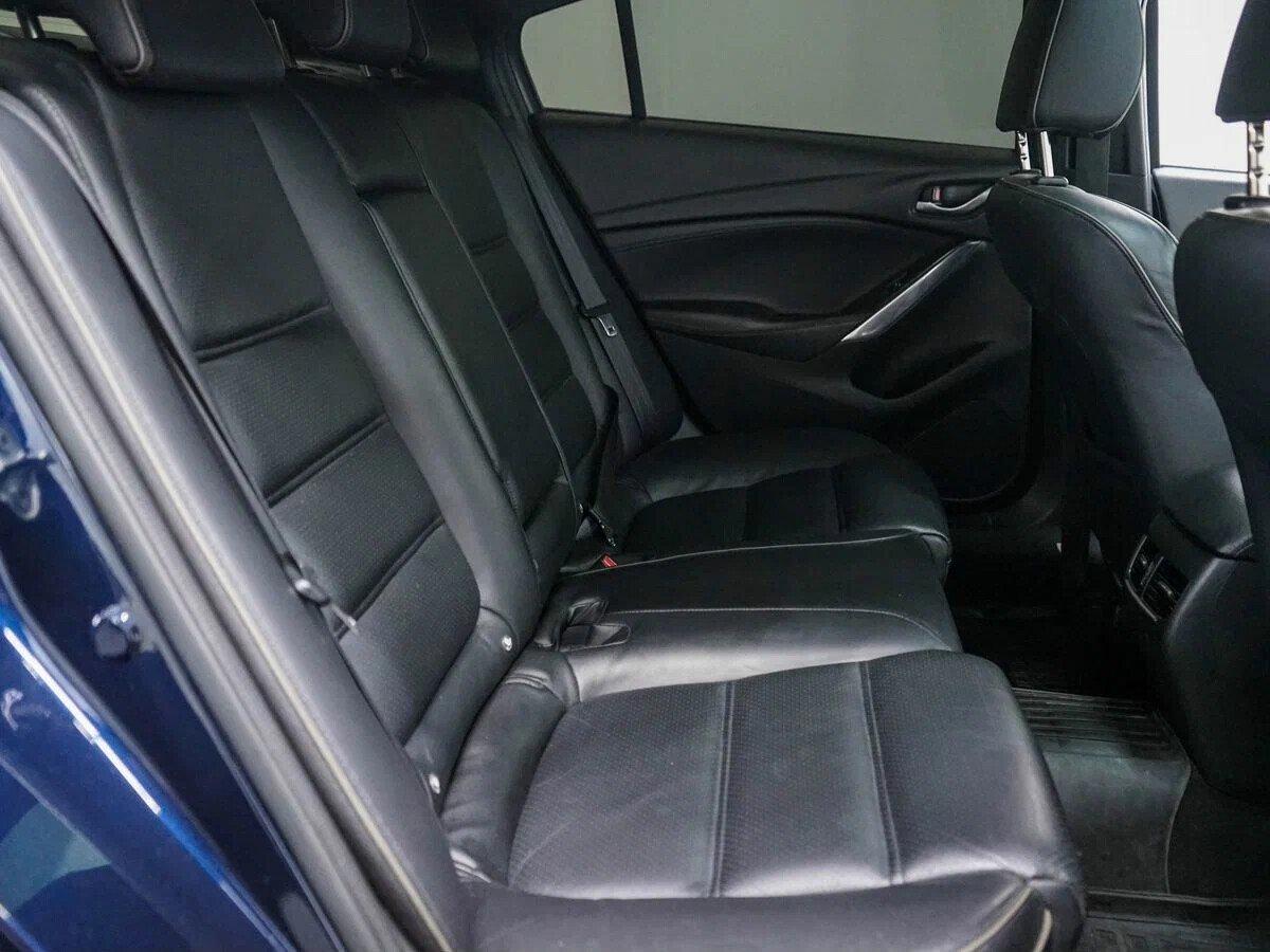 Mazda 6 2018, синий