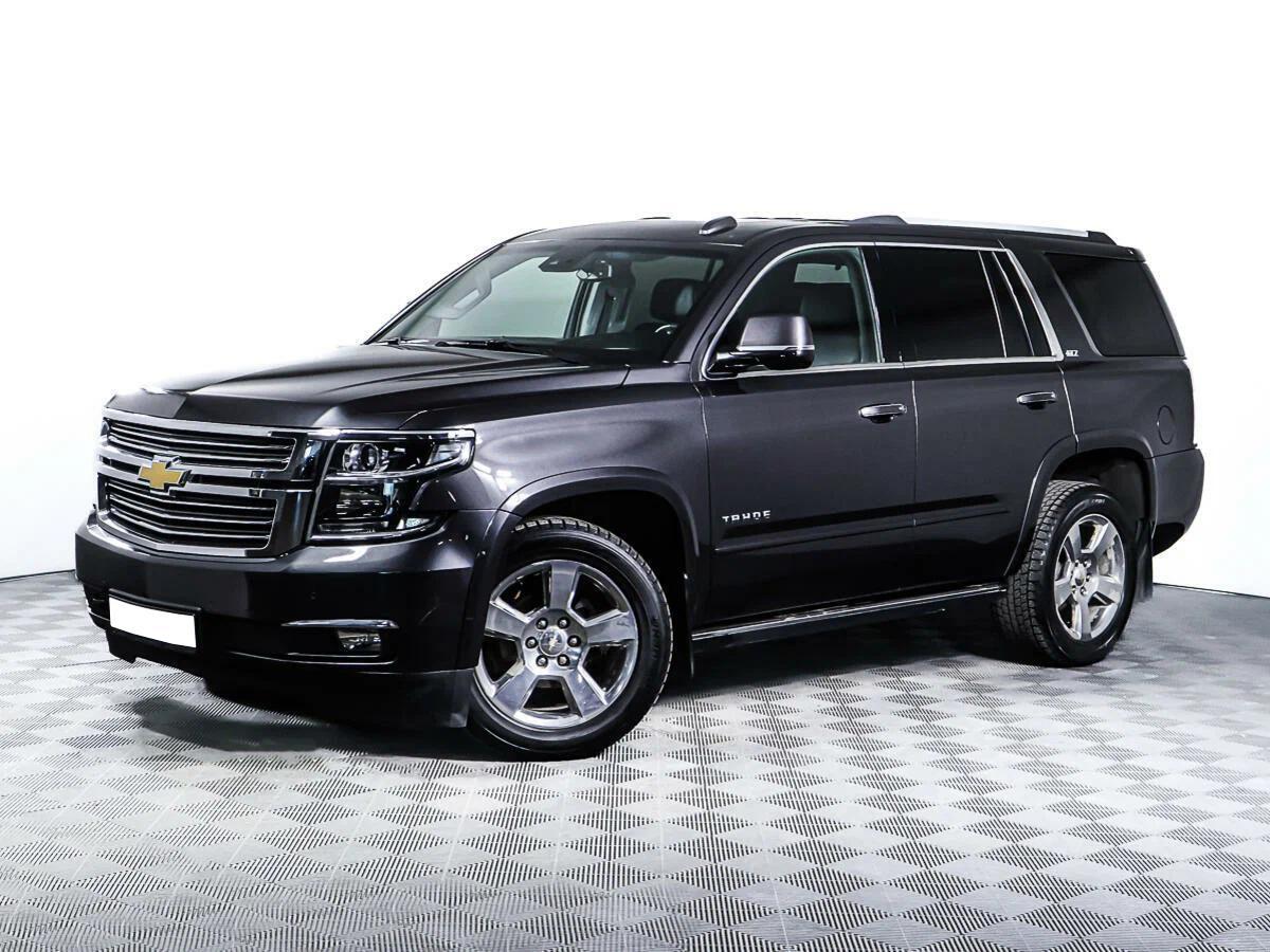 Chevrolet Tahoe 2015, серый