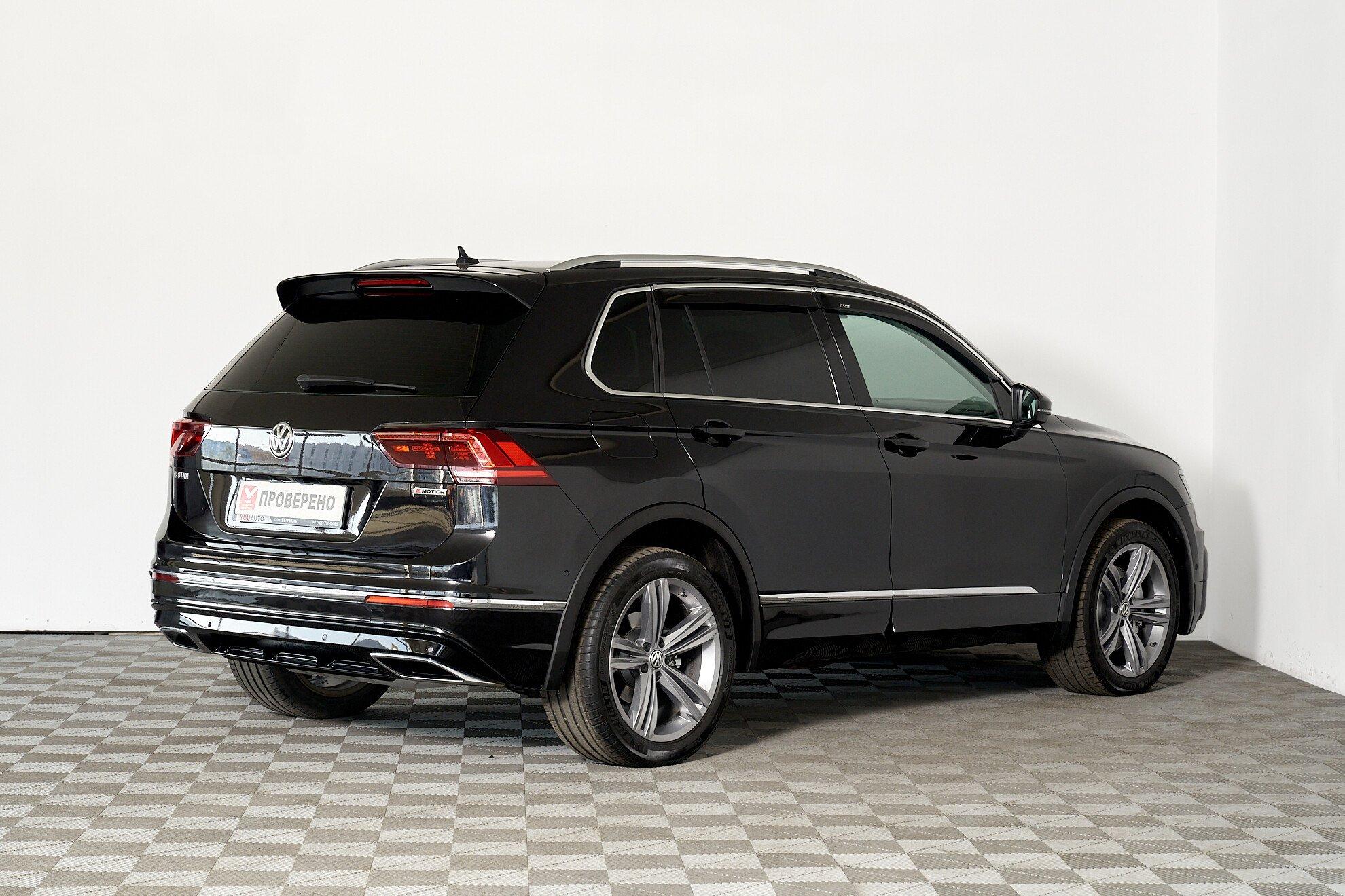 Volkswagen Tiguan 2018, черный