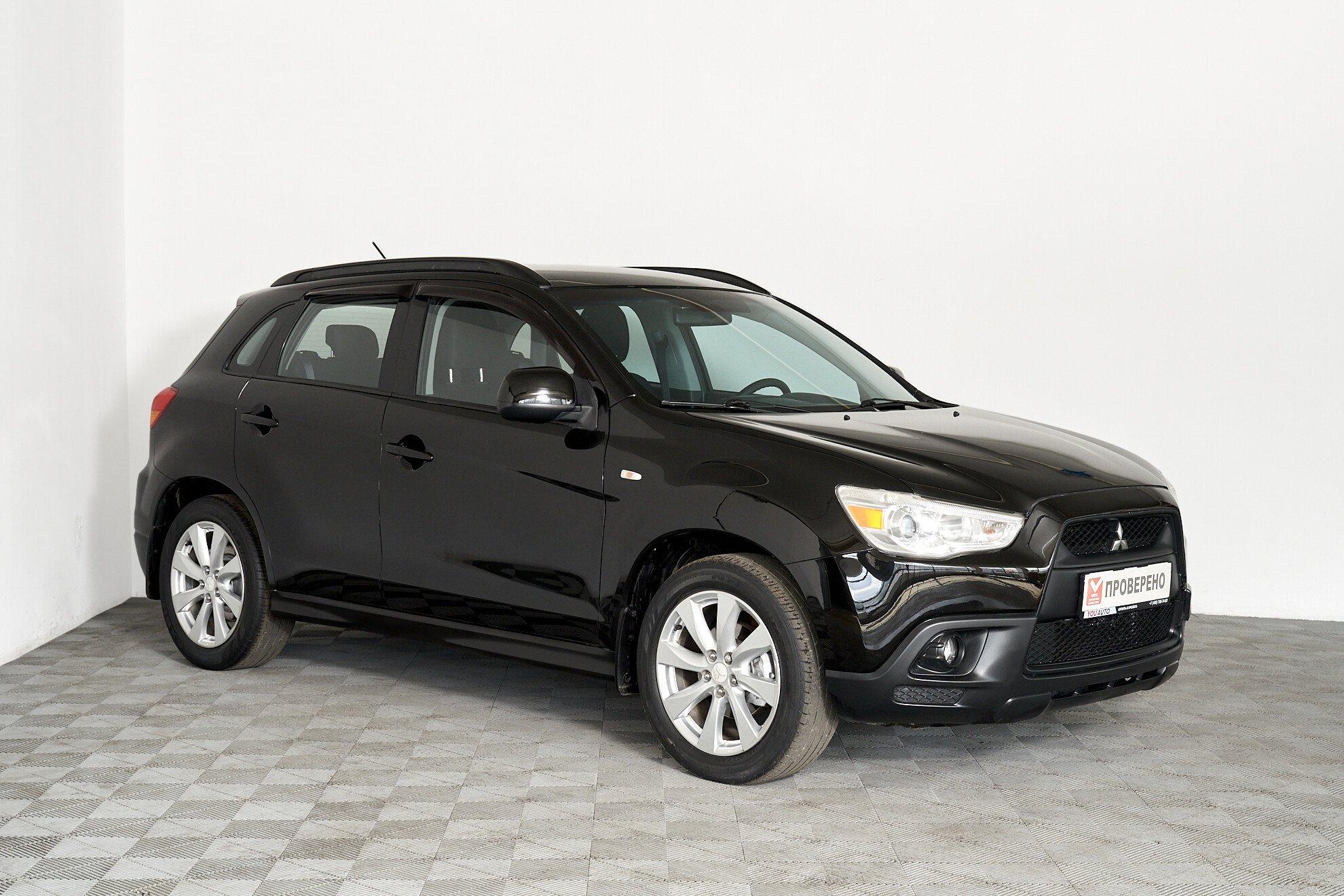 Mitsubishi ASX 2012, черный