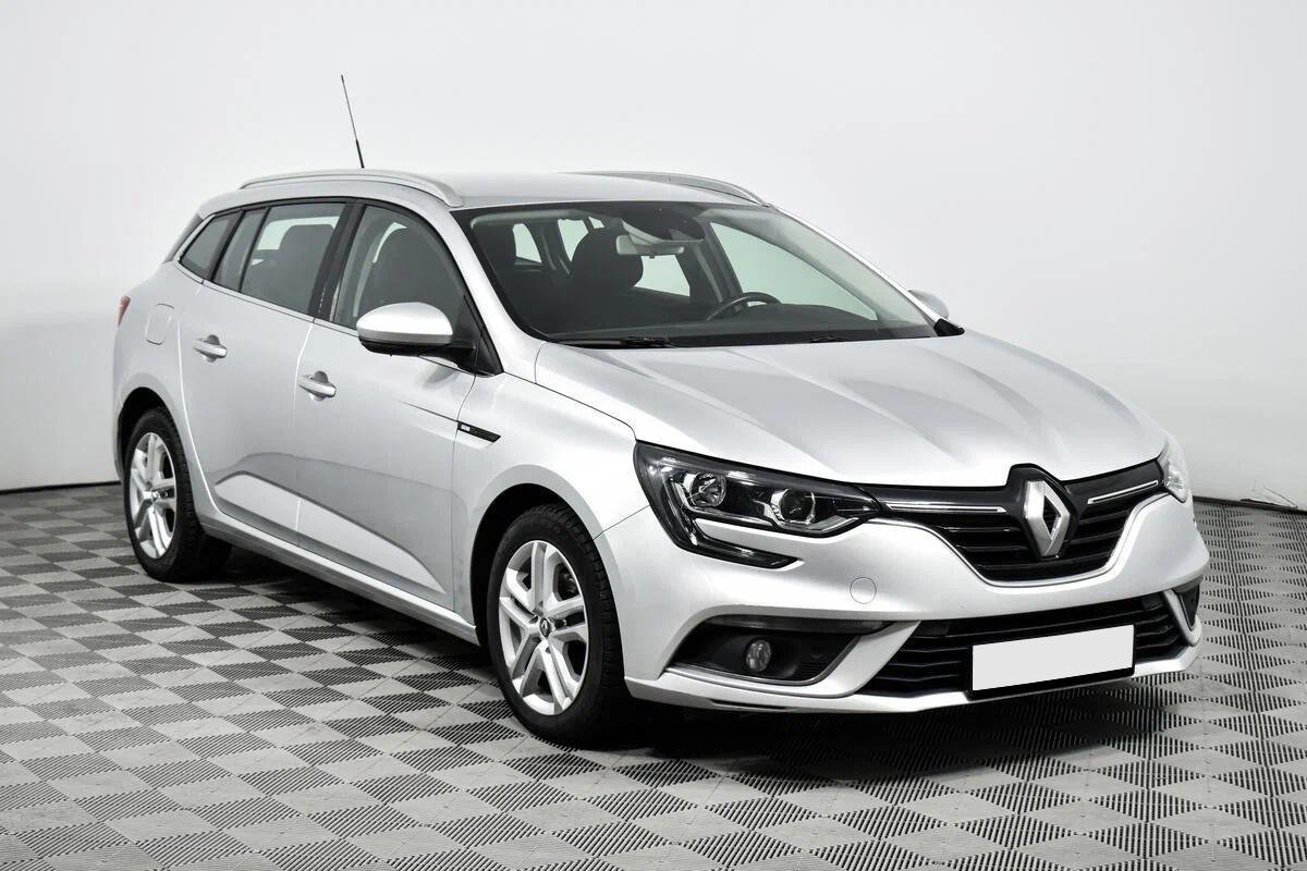 Renault Megane 2016, серебряный