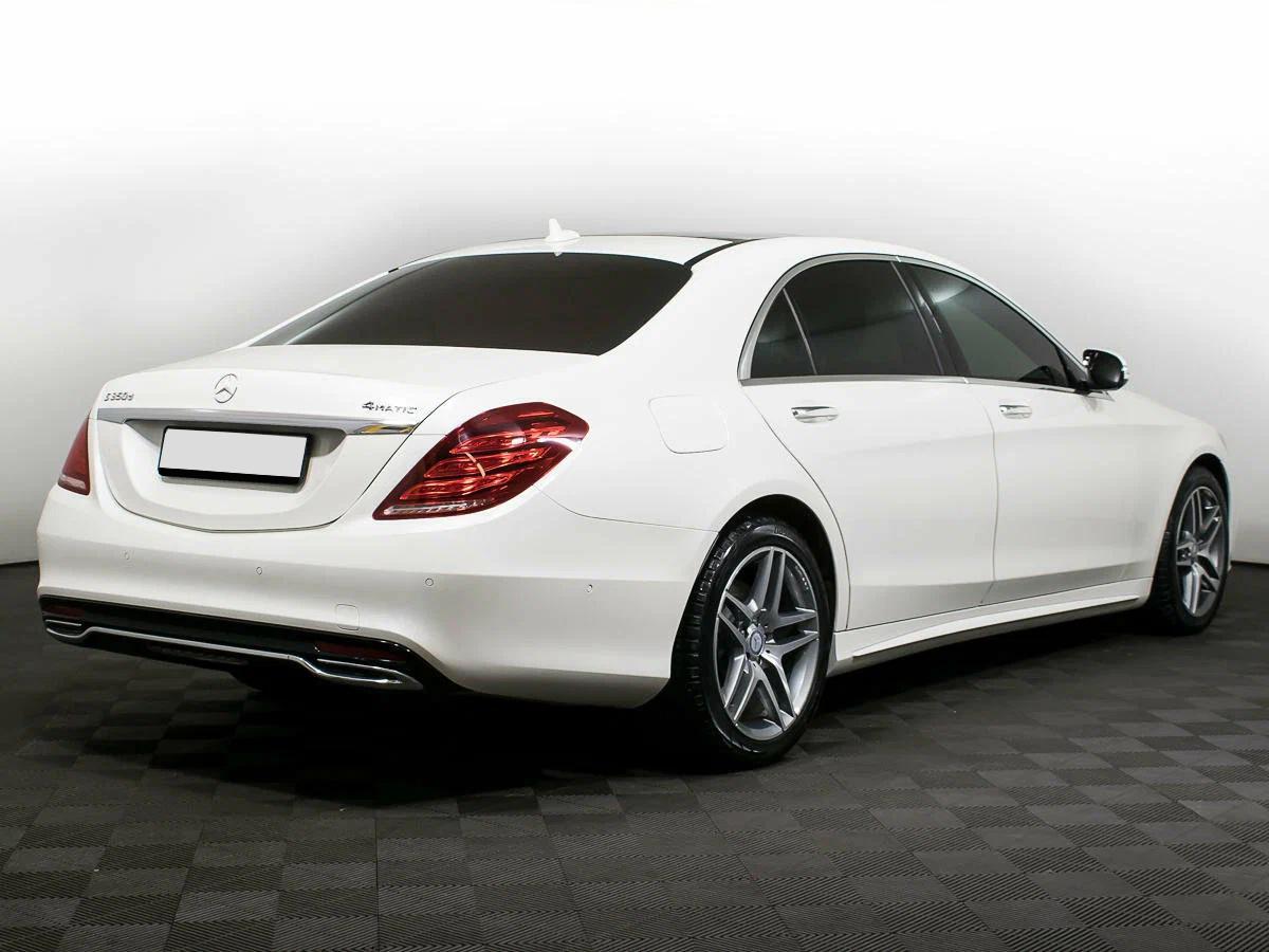 Mercedes-Benz S-Класс 2015, белый