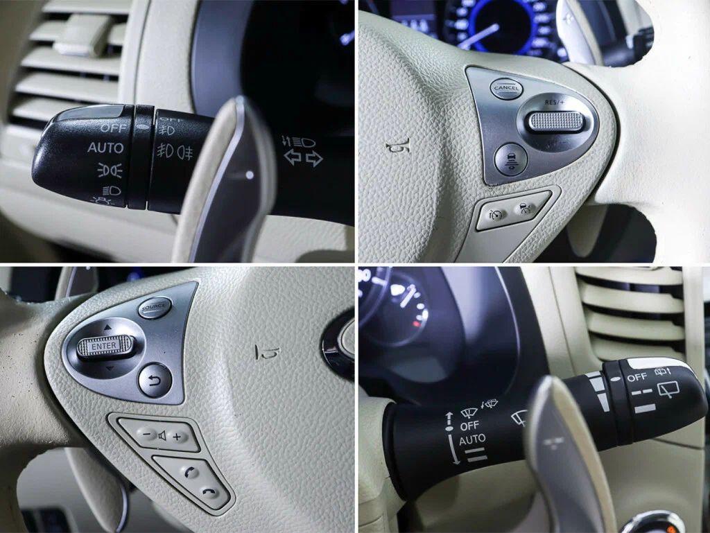Infiniti QX70 2015, черный