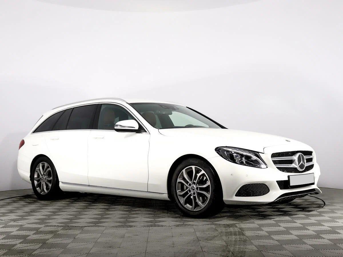 Mercedes-Benz C-Класс 2018, белый