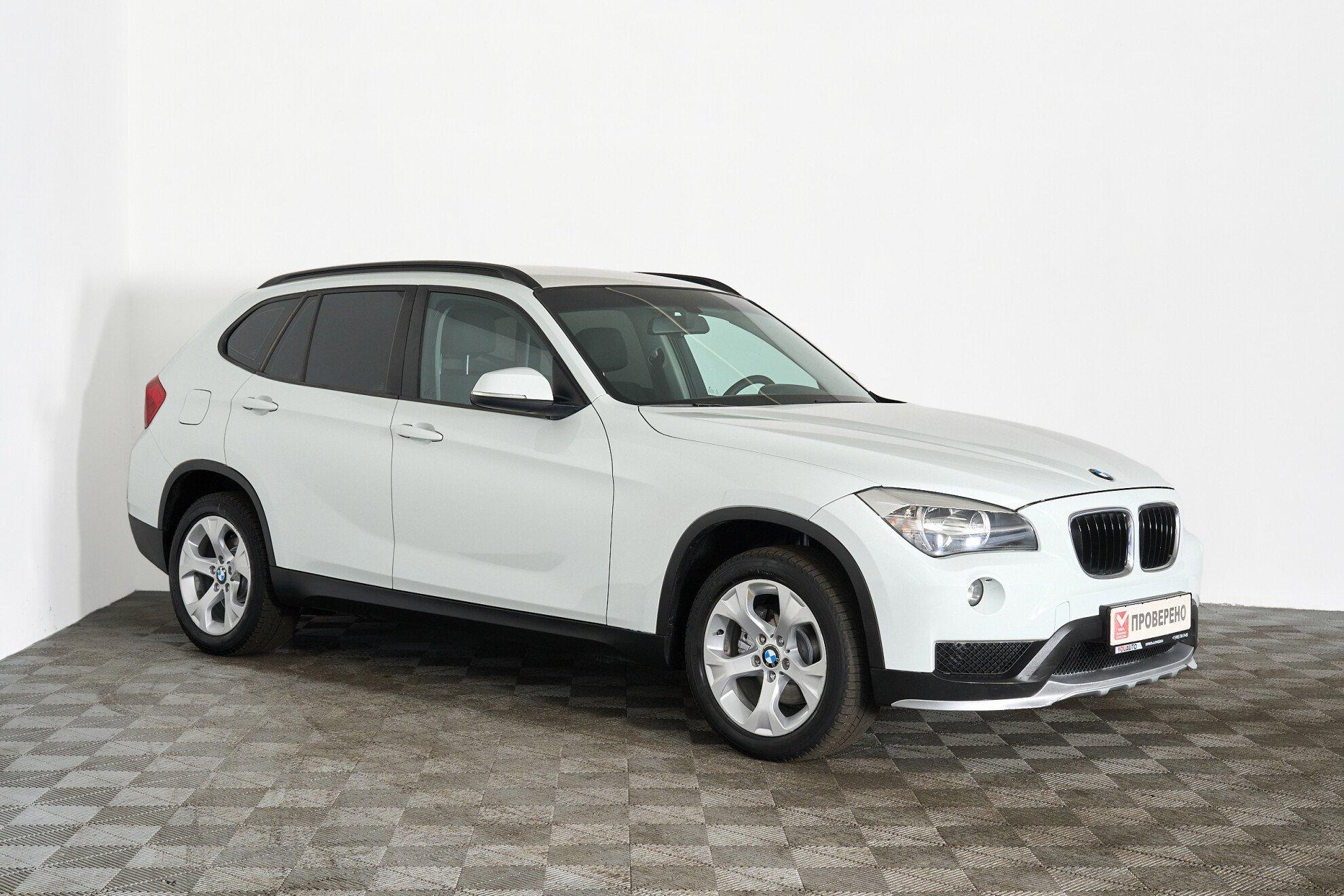 BMW X1 2014, белый