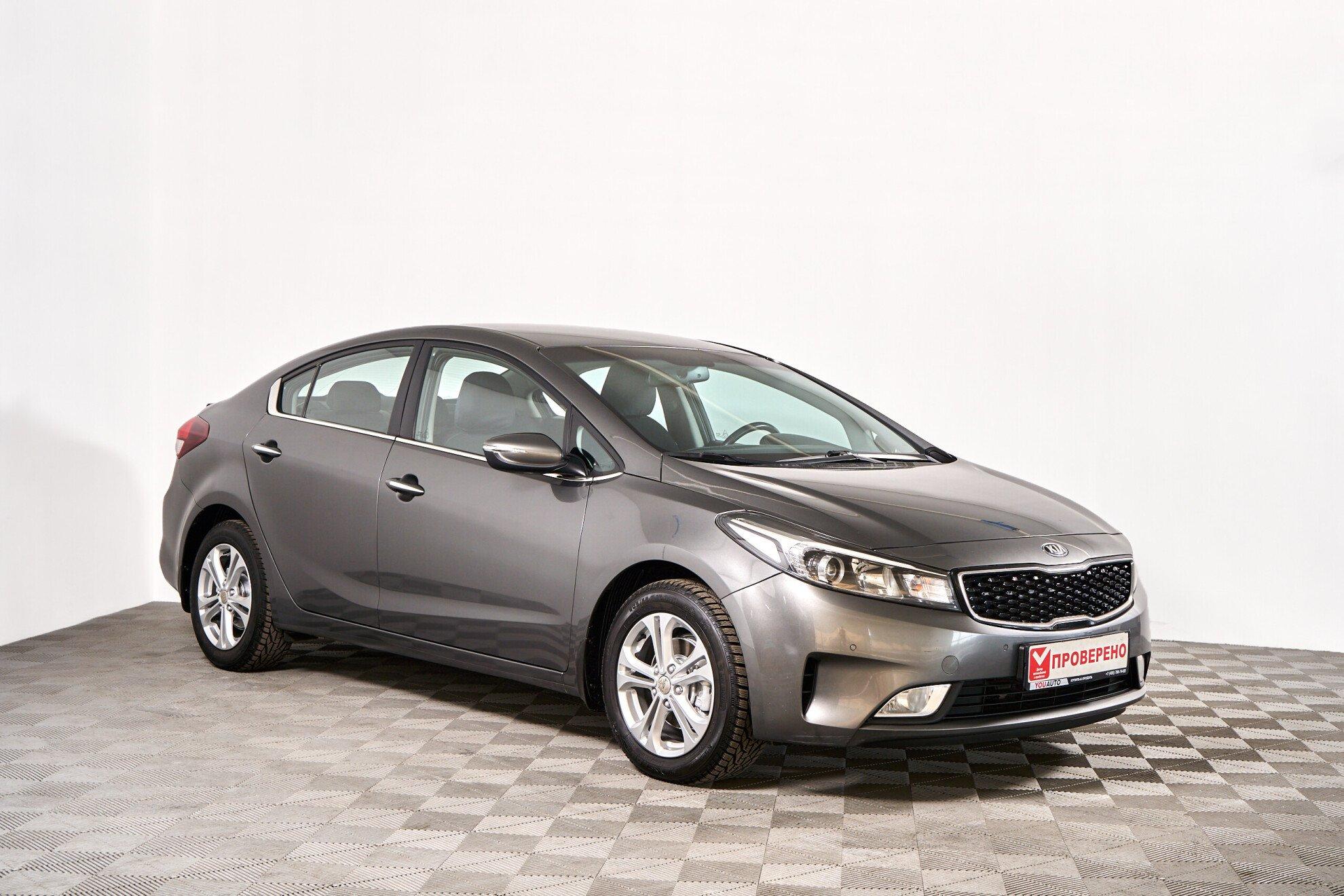 Kia Cerato 2017, серый