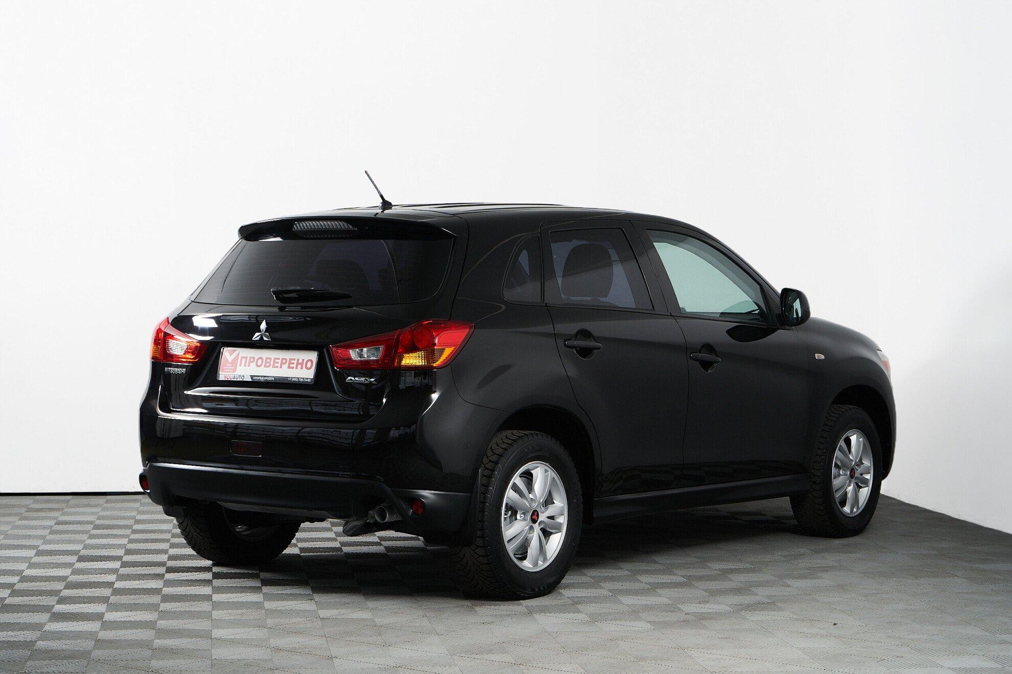 Mitsubishi ASX 2013, черный