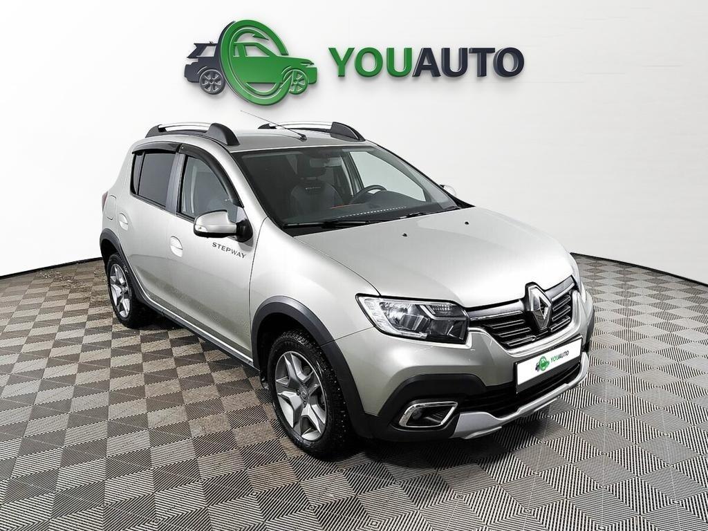 Renault Sandero 2022, серебряный