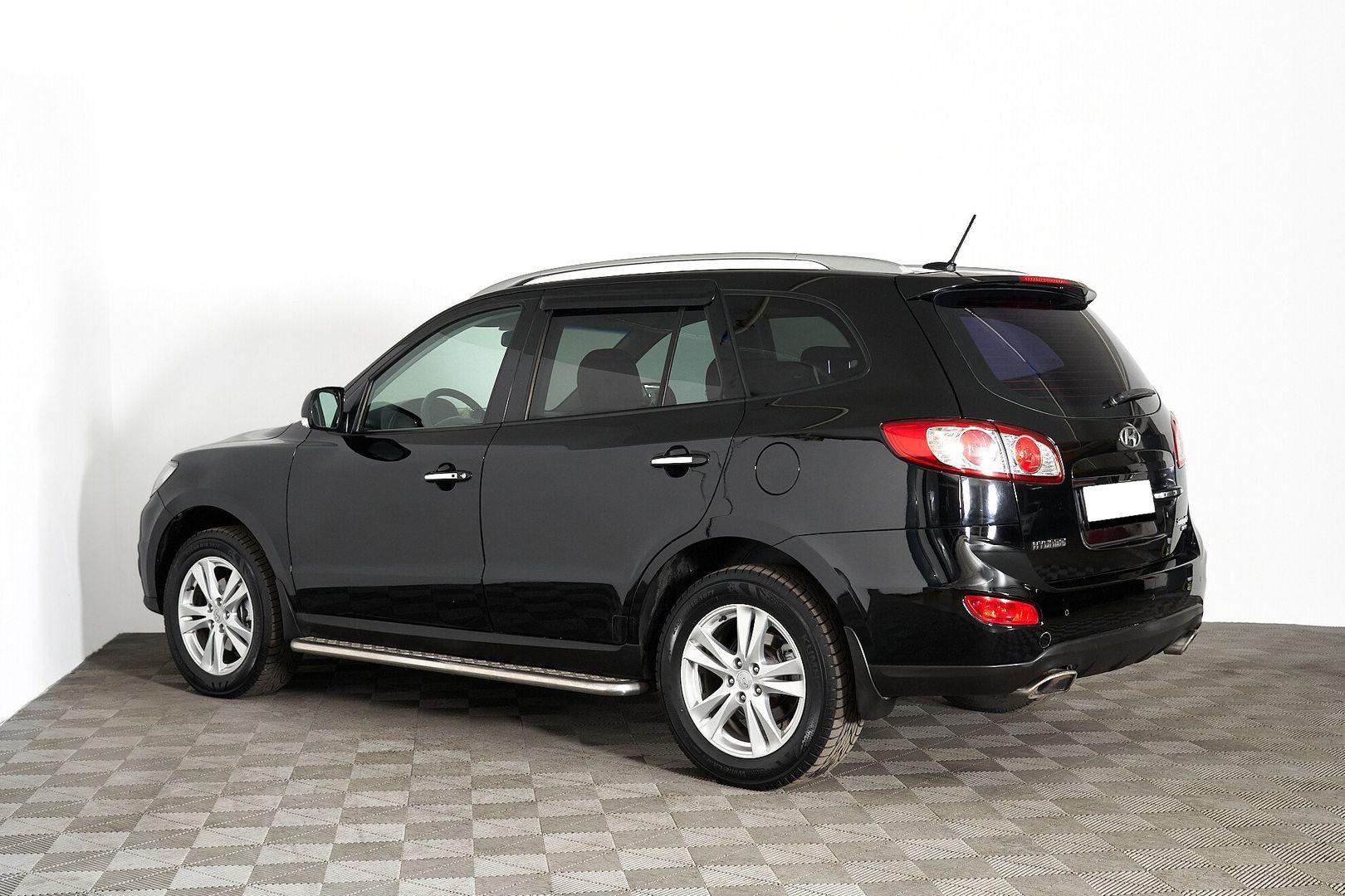 Hyundai Santa Fe 2011, черный