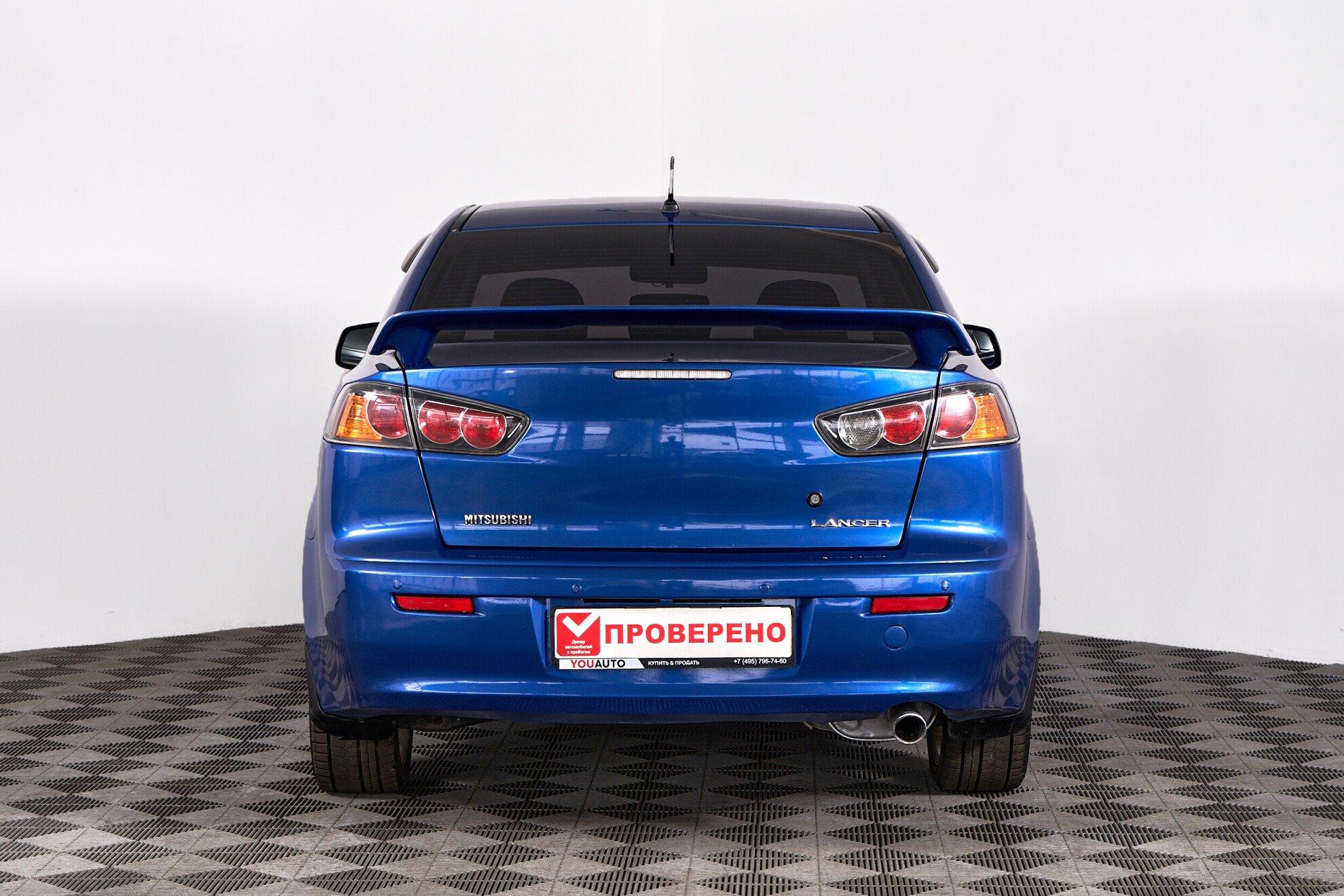 Mitsubishi Lancer 2013, синий