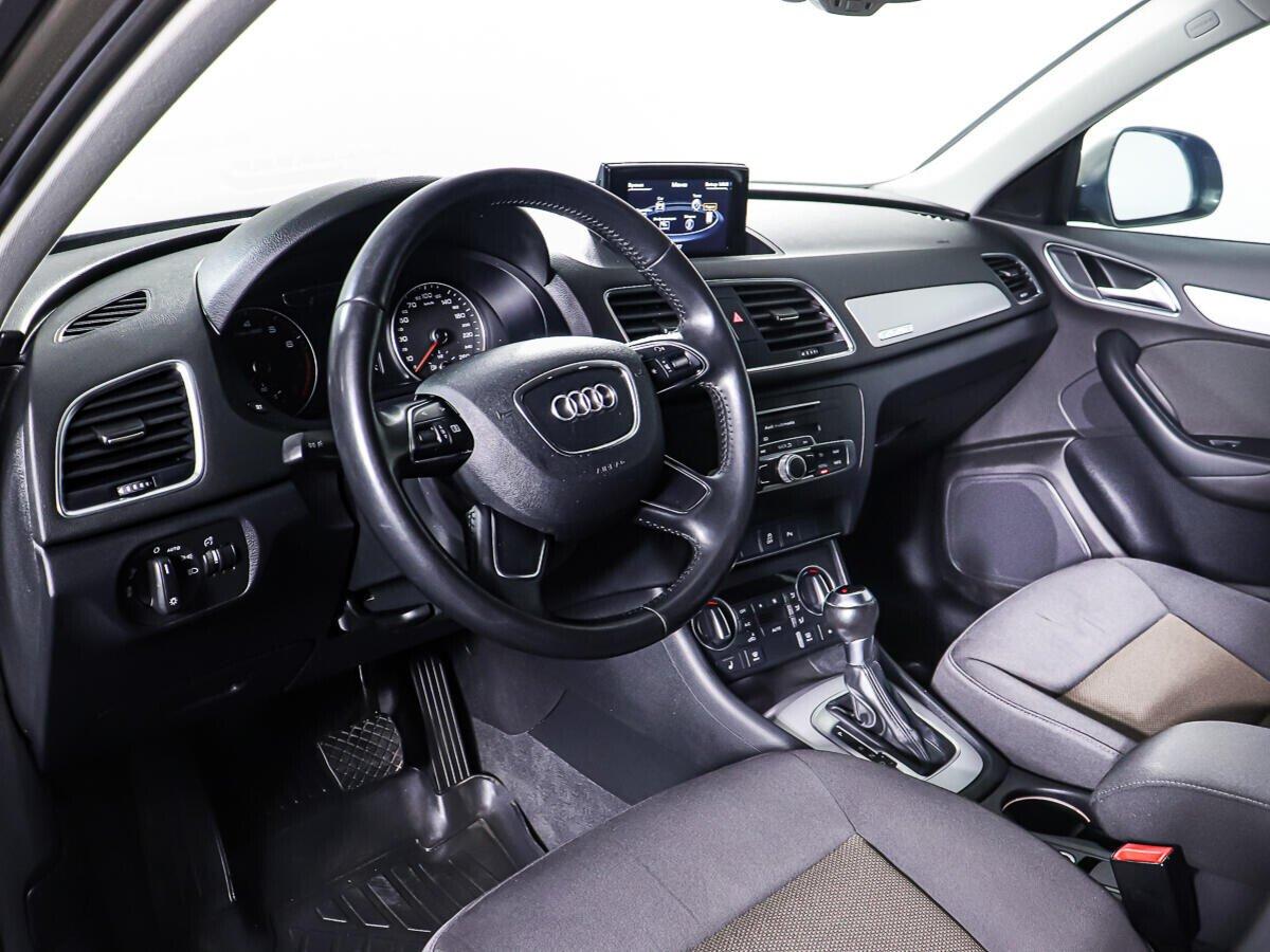 Audi Q3 2017, серебряный