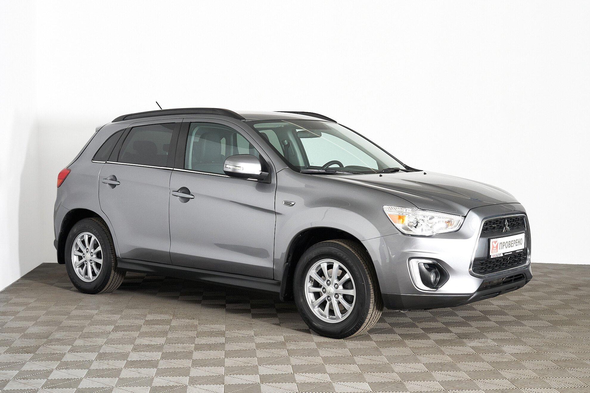 Mitsubishi ASX 2014, серый