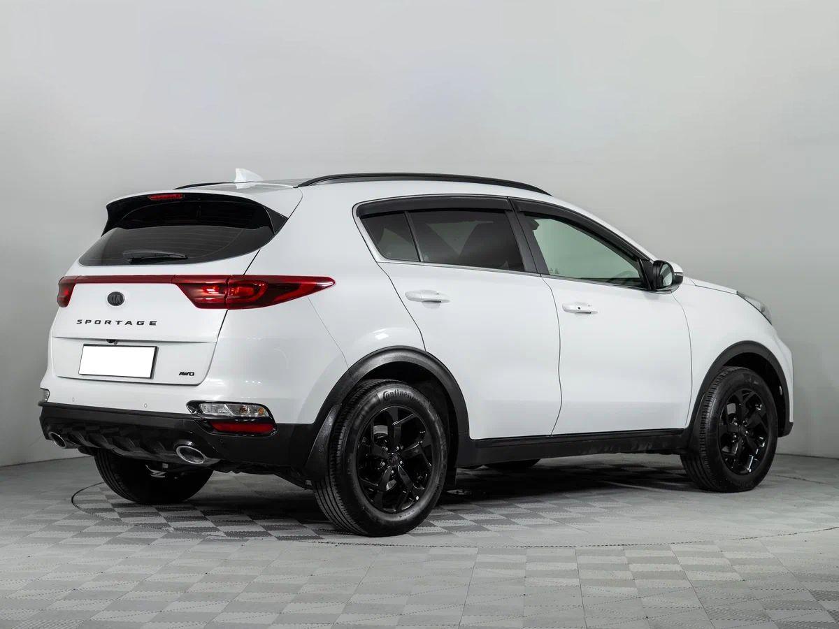 Kia Sportage 2021, белый