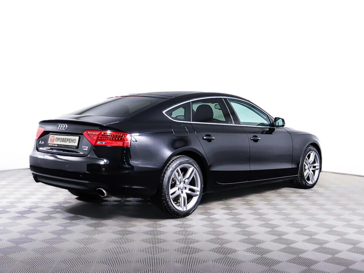 Audi A5 2014, черный