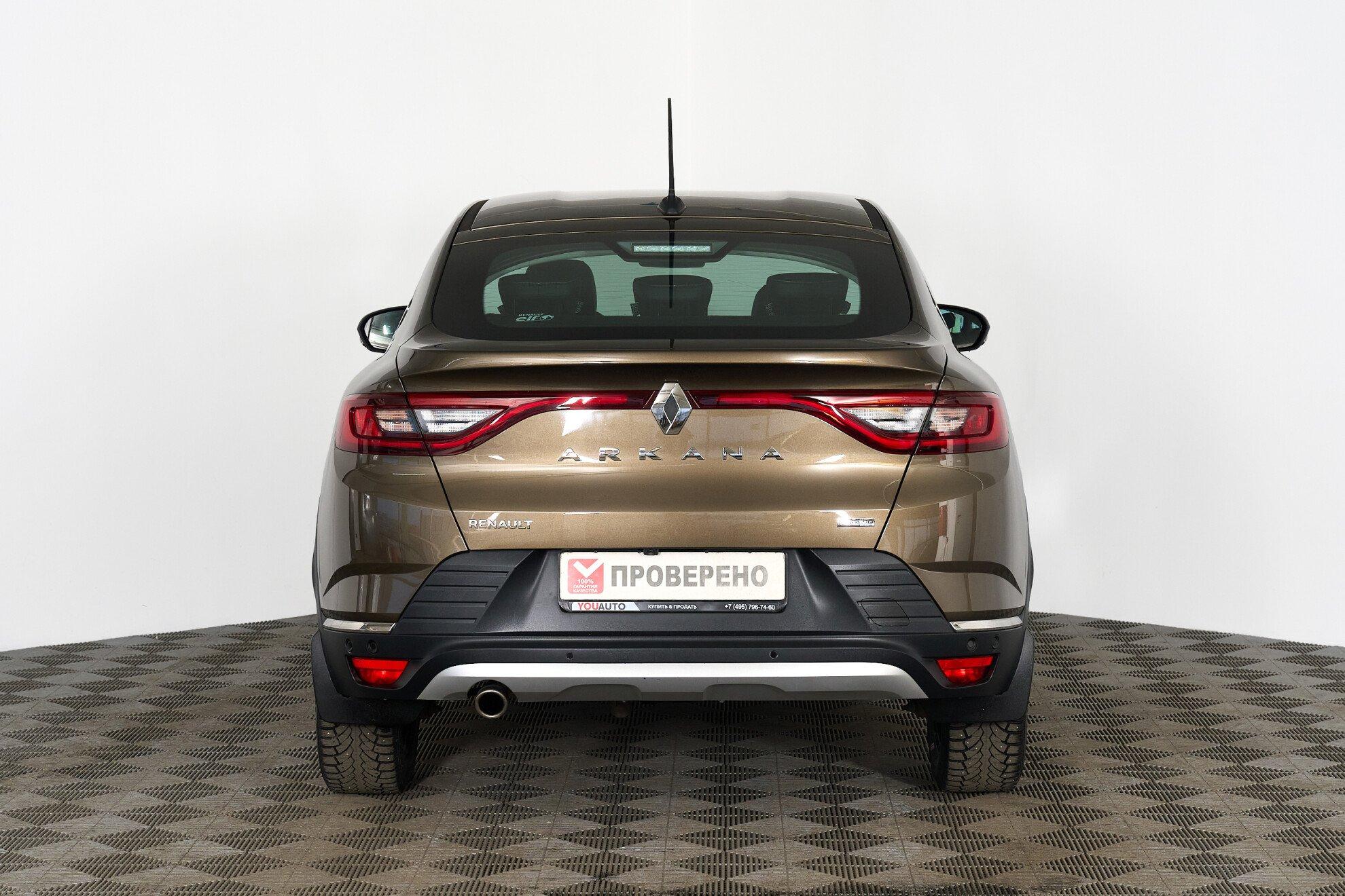 Renault Arkana 2019, коричневый