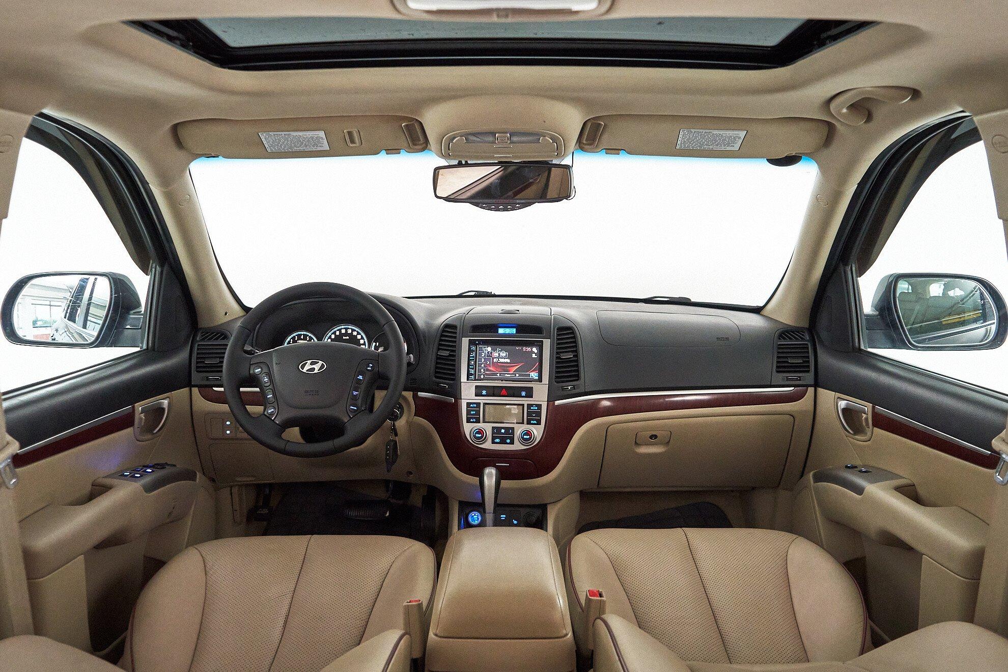 Hyundai Santa Fe 2008, черный