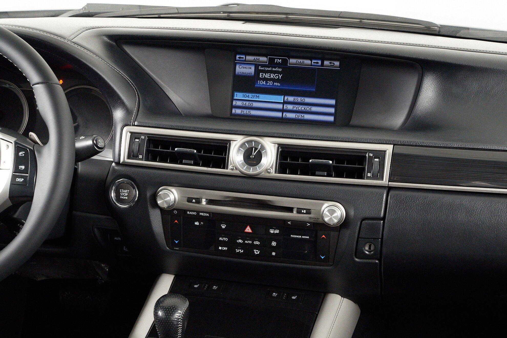 Lexus GS 2012, серебряный